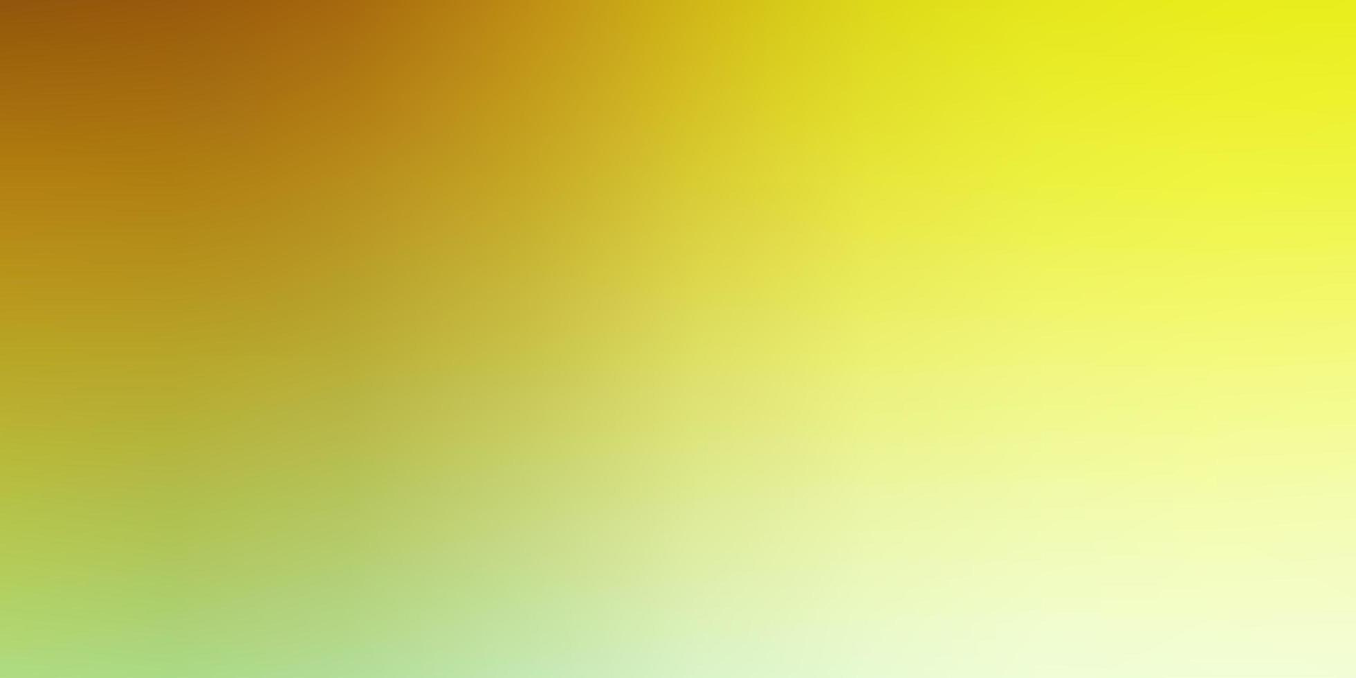 Light Green, Yellow vector modern blurred backdrop.