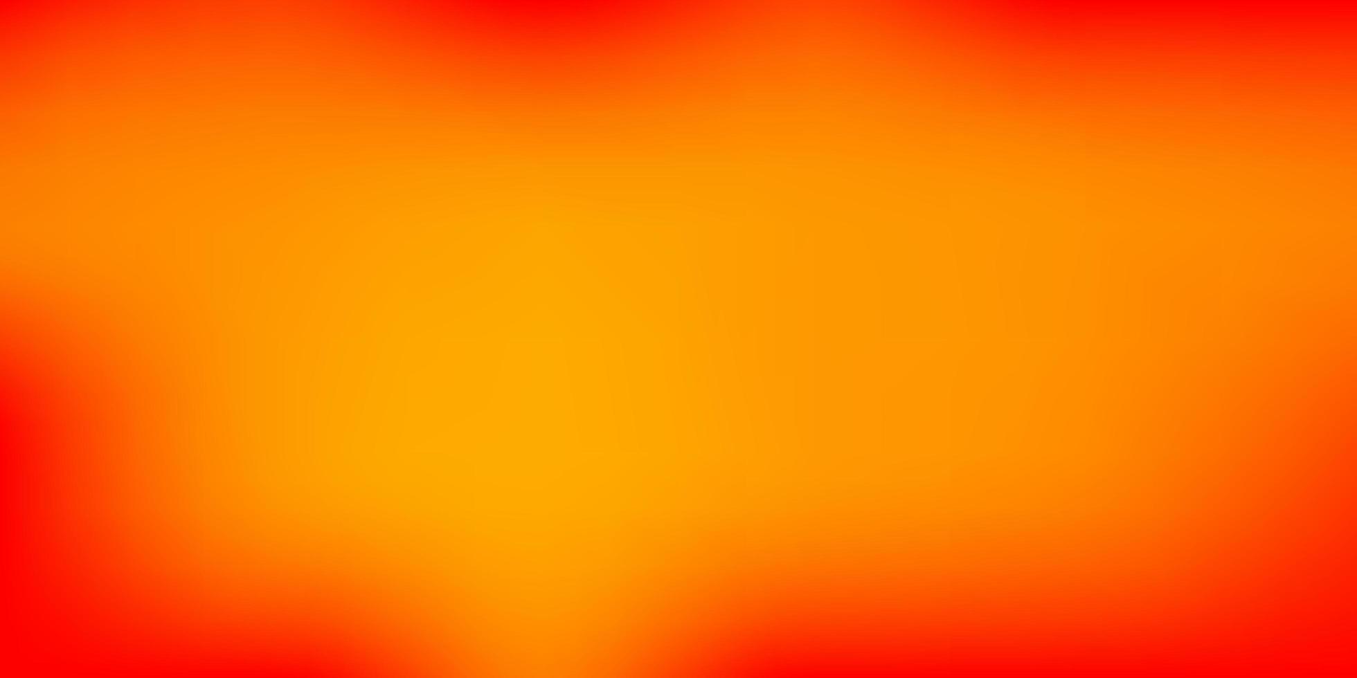 textura de desenfoque de gradiente de vector naranja claro.