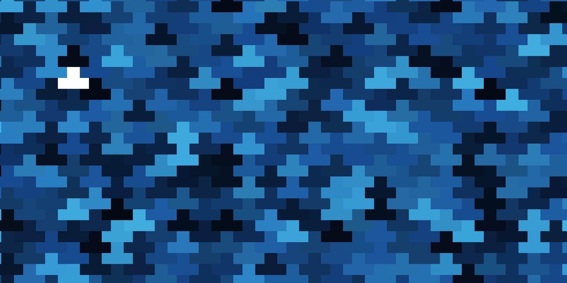 textura de vector azul claro en estilo rectangular