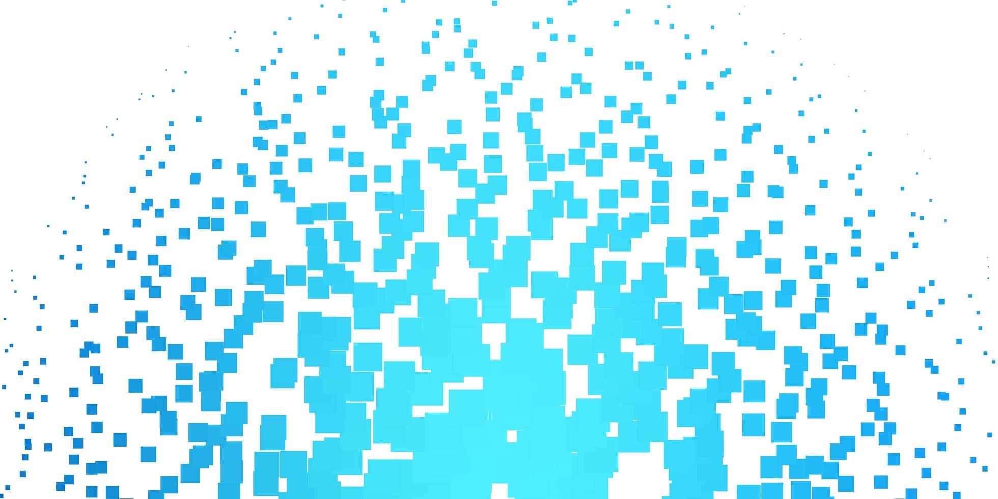 textura de vector azul claro en estilo rectangular