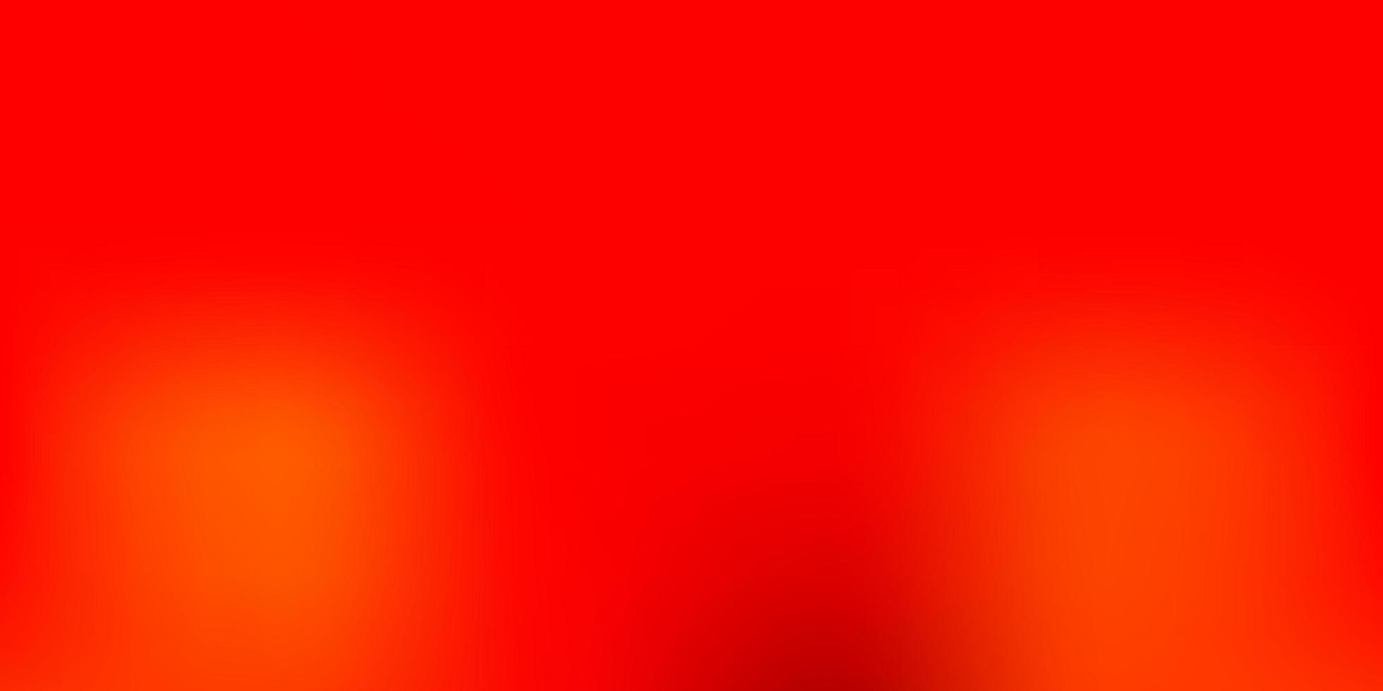 Light Orange vector abstract blur drawing.