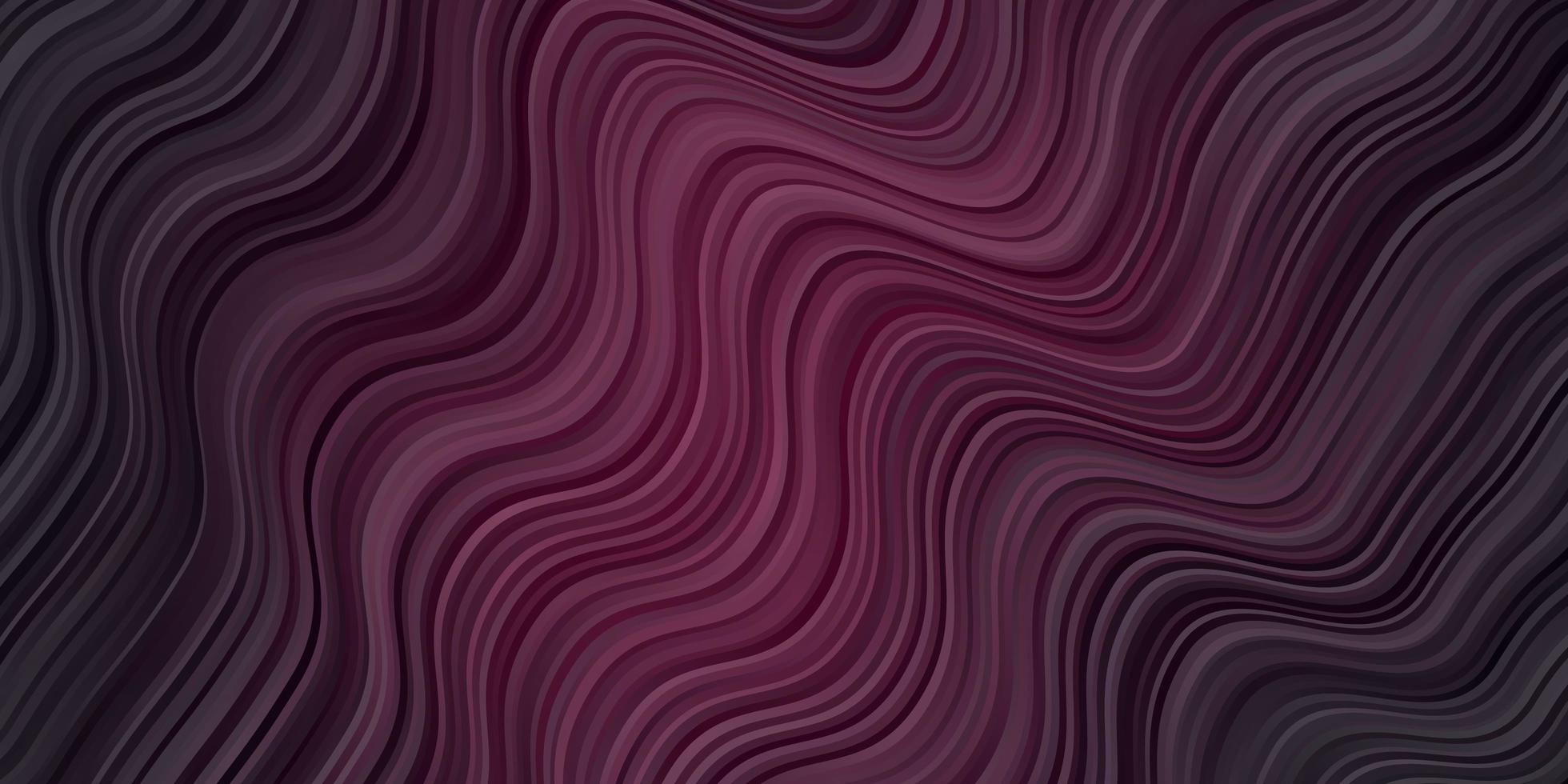 Dark Purple vector layout with curves.