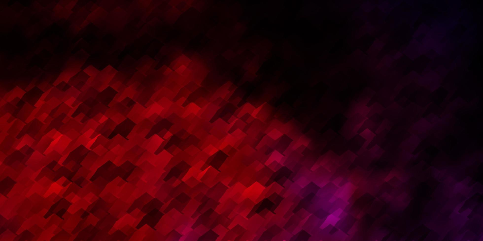 textura de vector de color rosa claro con hexágonos de colores.