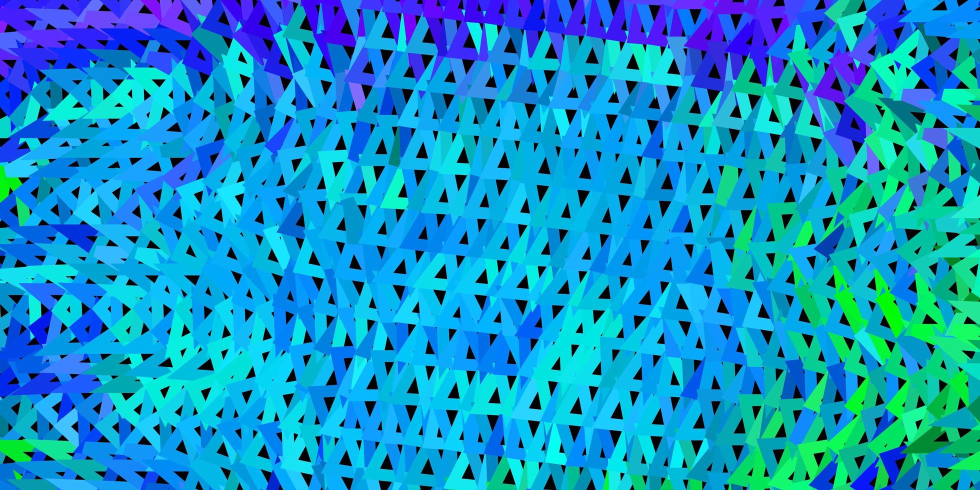 Light multicolor vector poly triangle template.