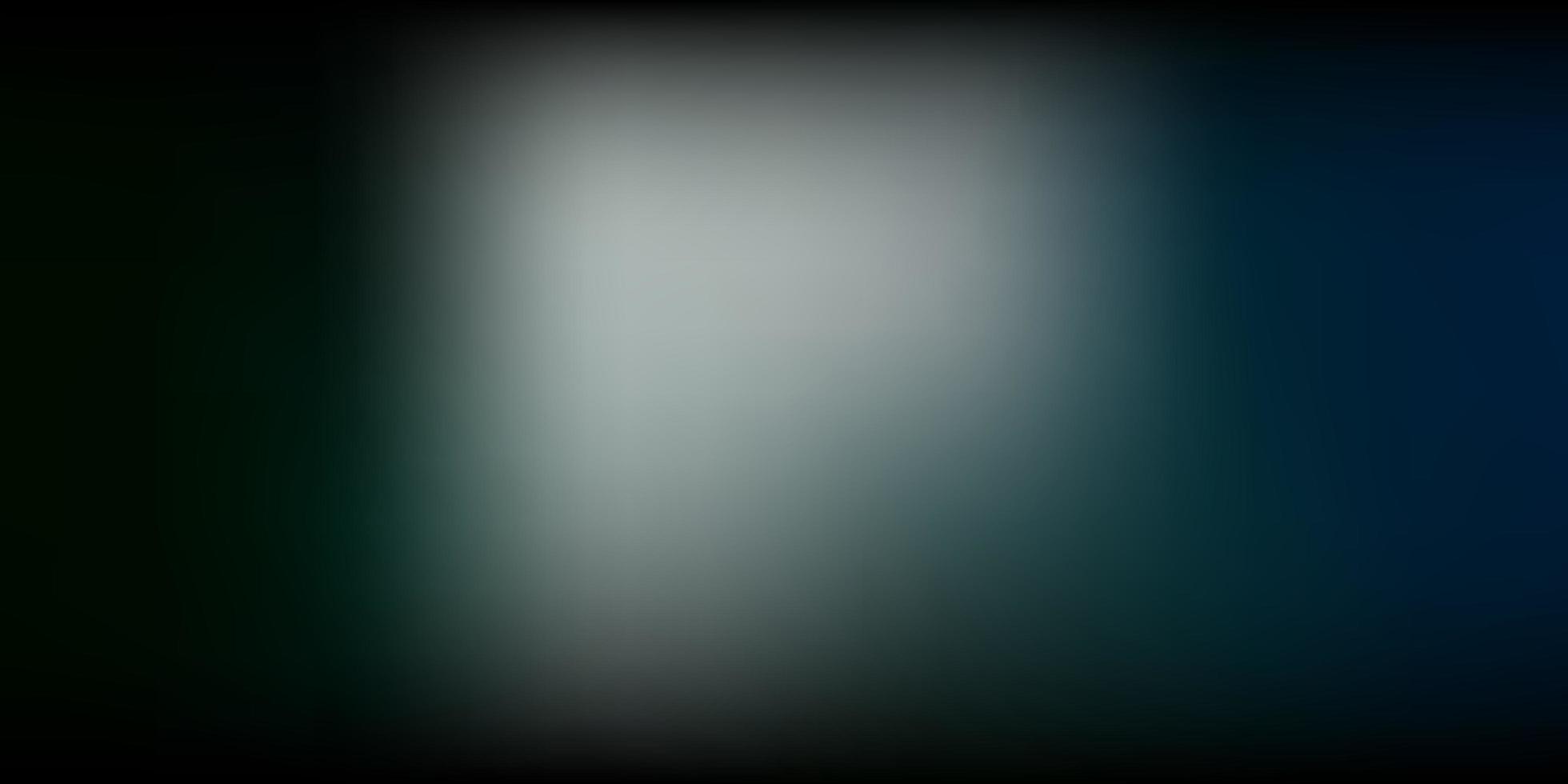 Dark Green vector blur texture.