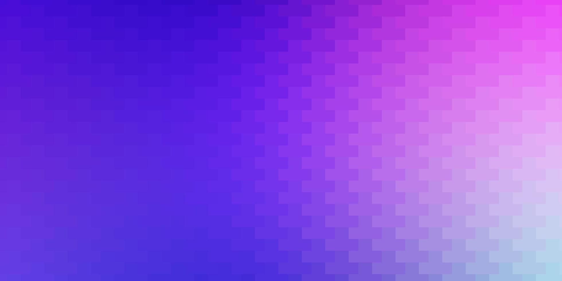Light Pink, Blue vector background with rectangles
