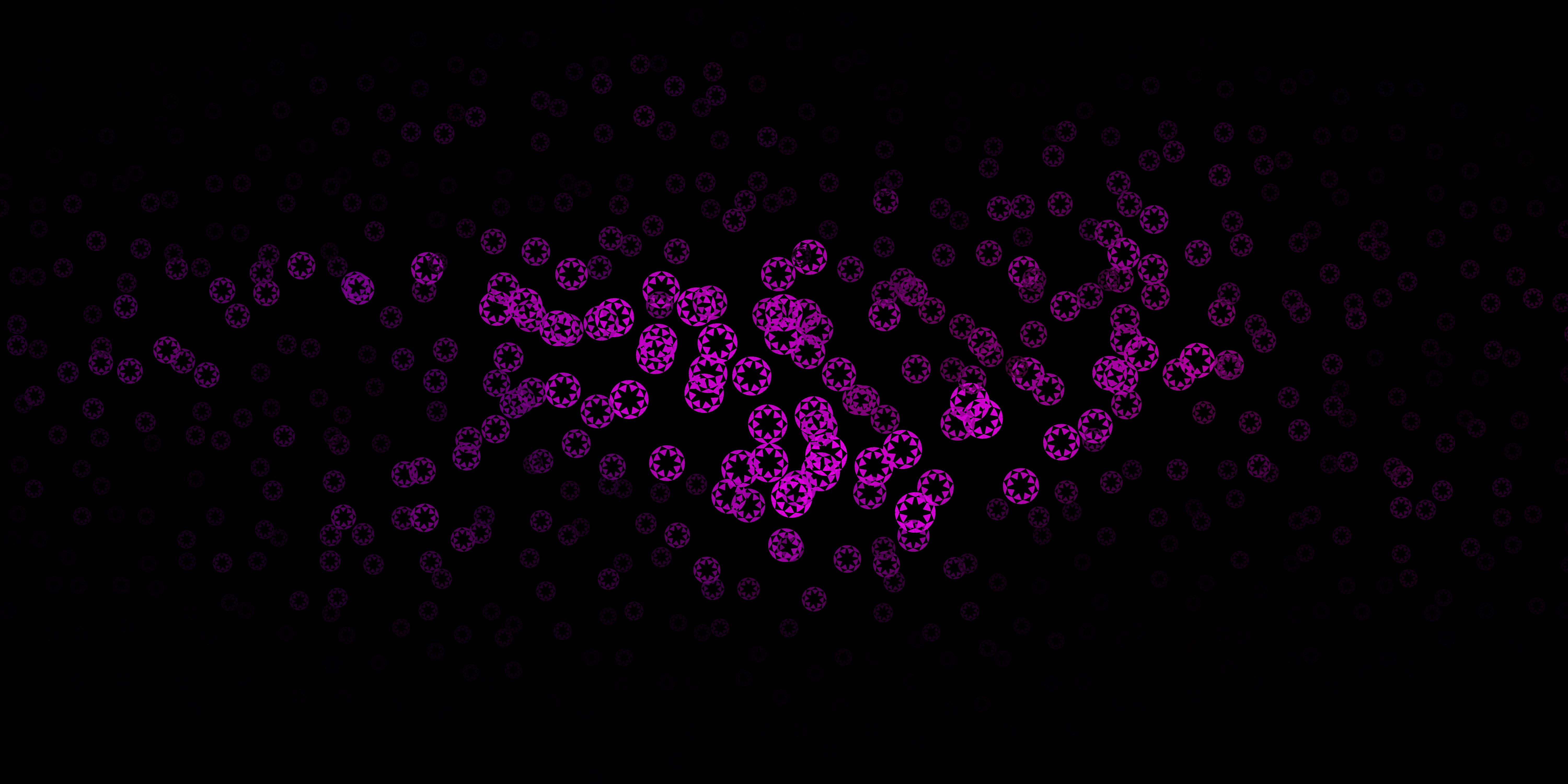 Dark purple vector pattern with spheres. 1888731 Vector Art at Vecteezy