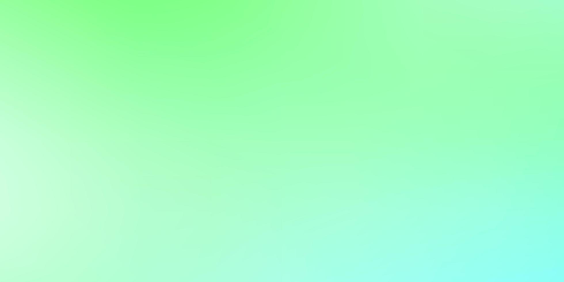 Light Green vector blurred colorful background.