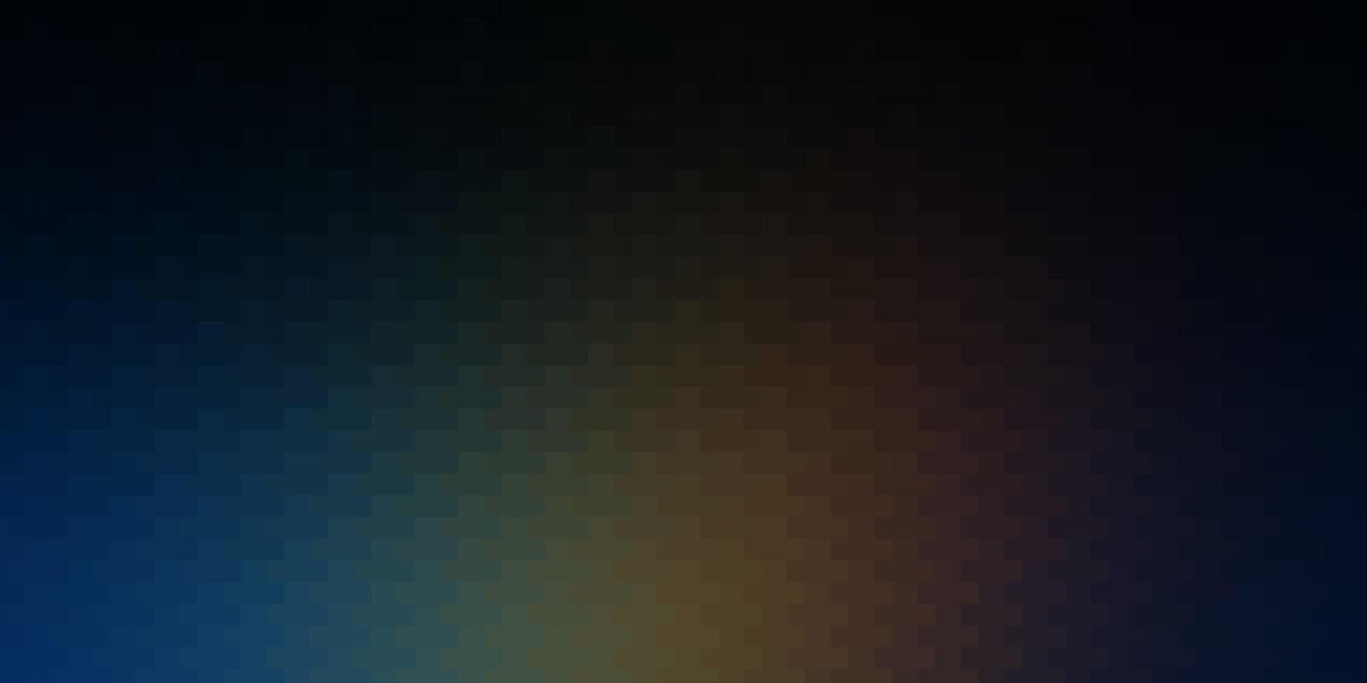 Dark Blue, Yellow vector texture in rectangular style.