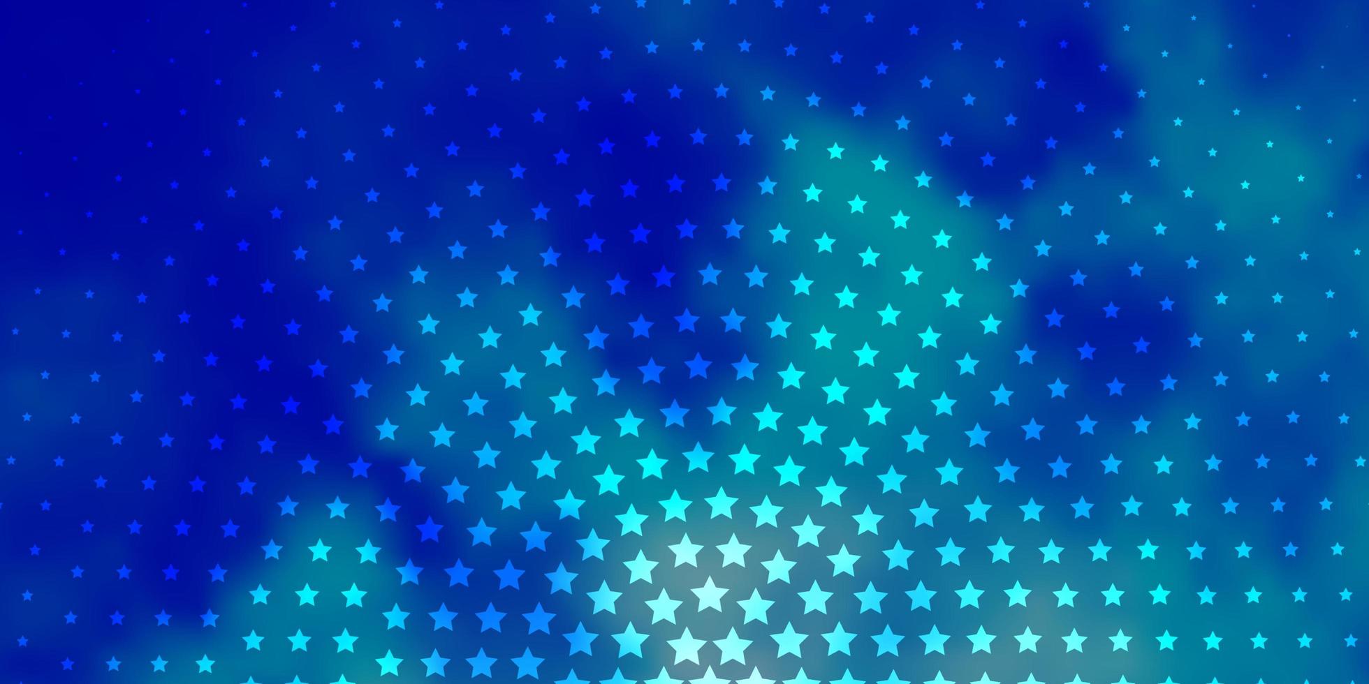 Light BLUE vector texture with beautiful stars