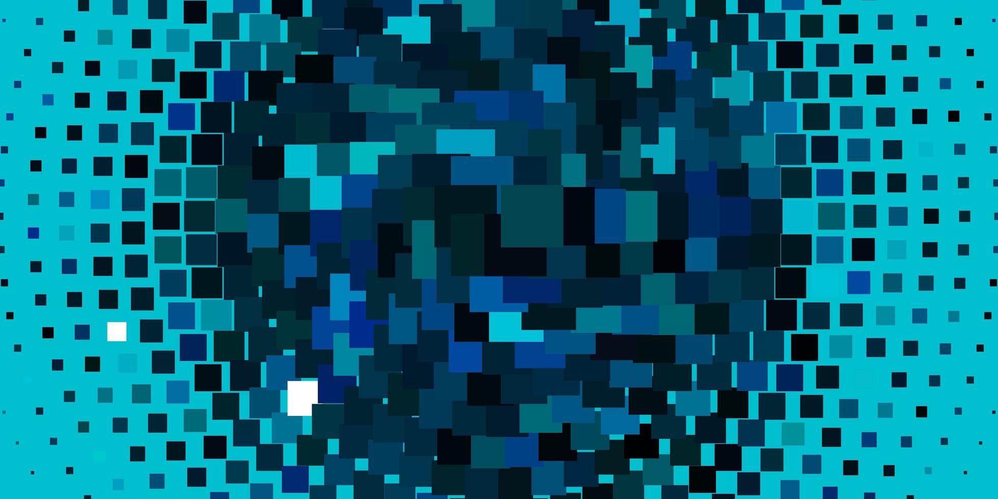 patrón de vector azul claro, verde en estilo cuadrado