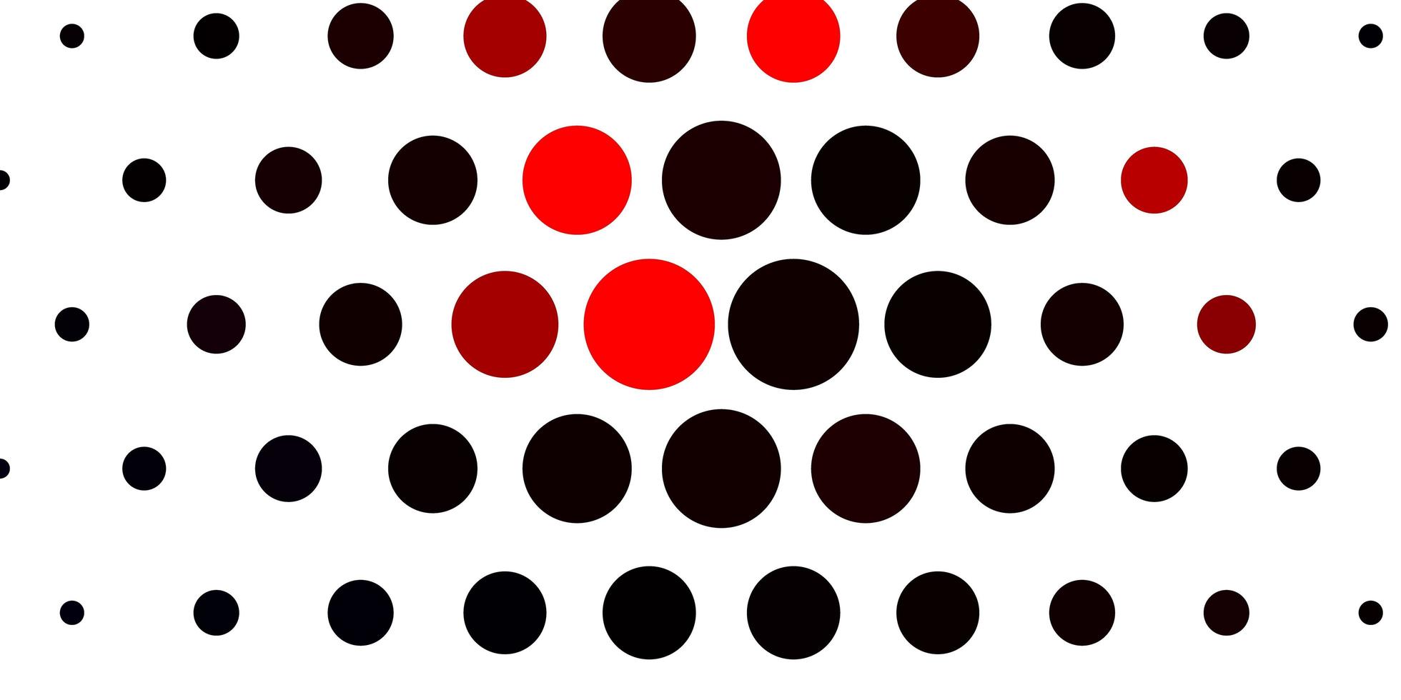 Light Red vector layout with circle shapes.