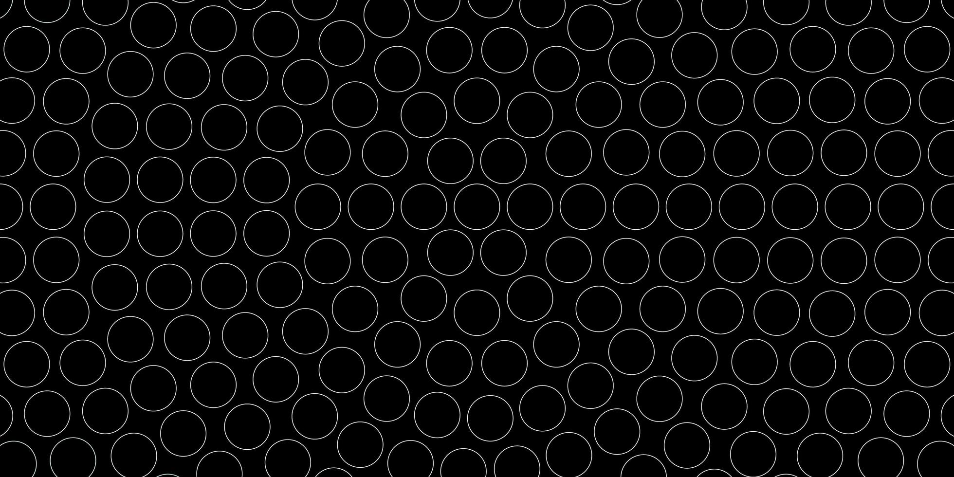 Dark Green vector background with spots.