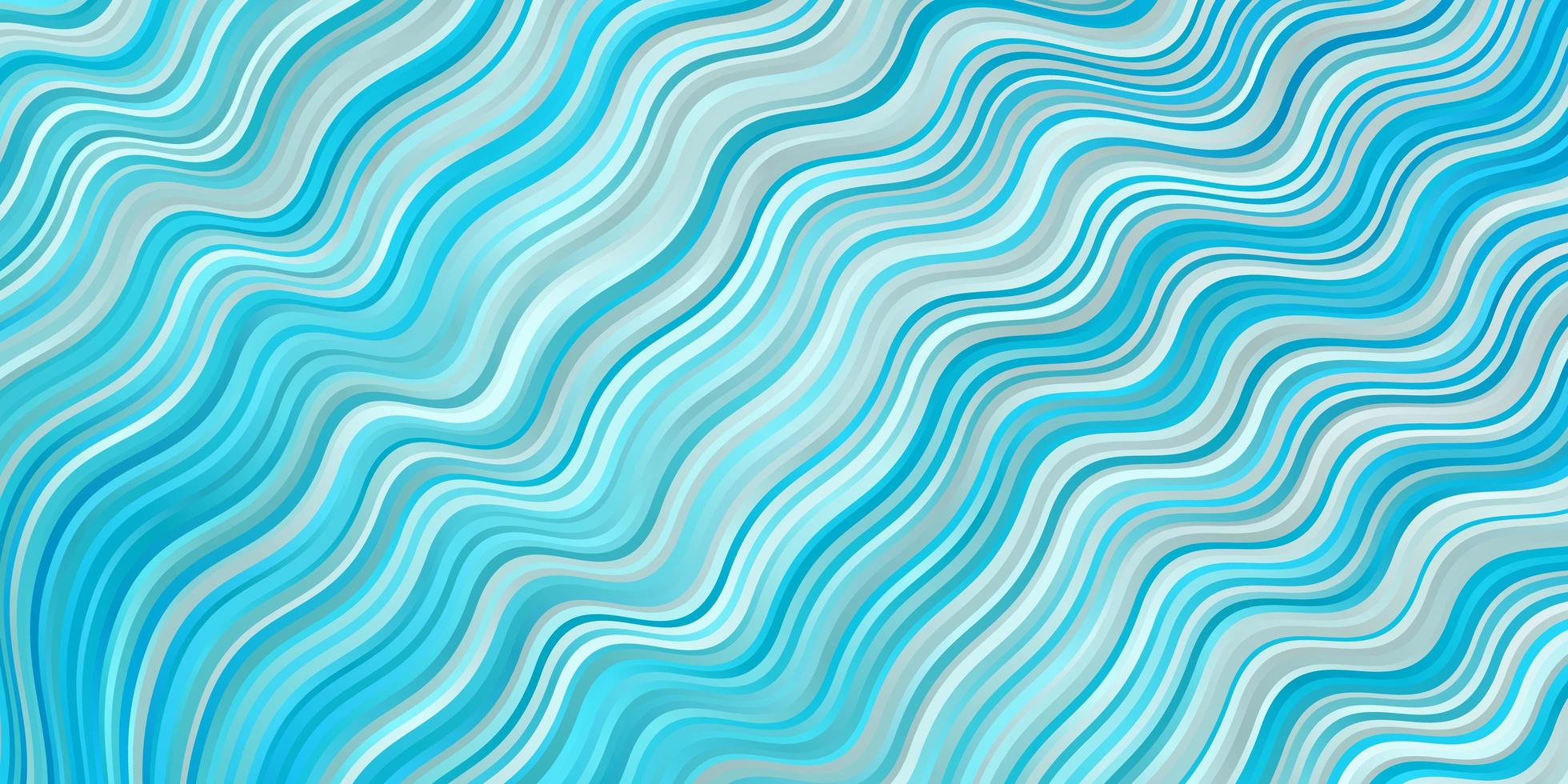 Light BLUE vector backdrop with bent lines