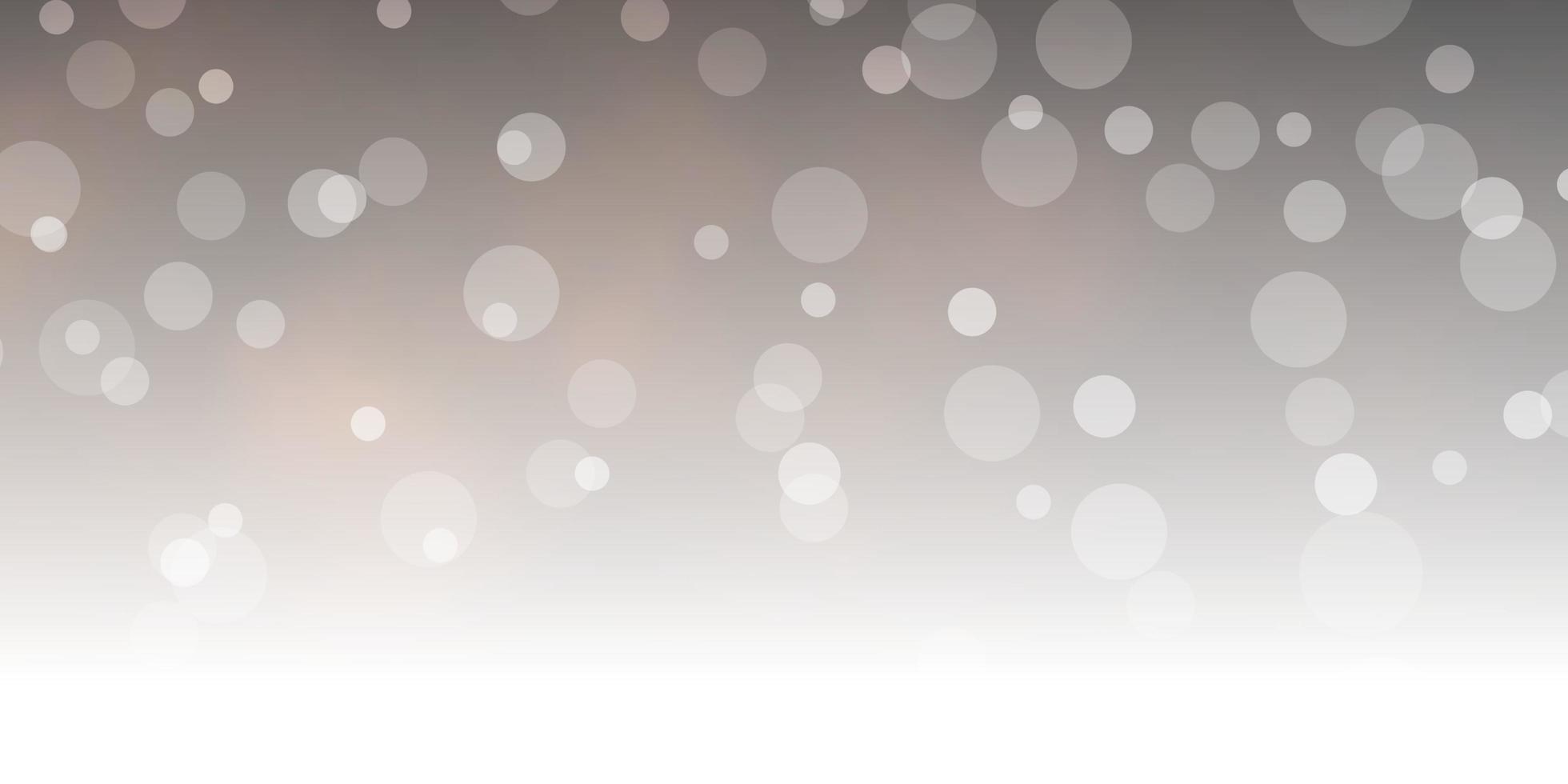 Dark Brown vector background with circles.