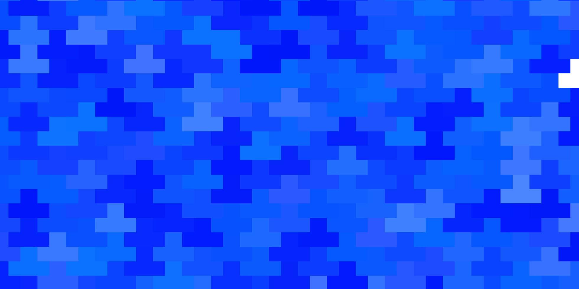 textura de vector azul claro en estilo rectangular