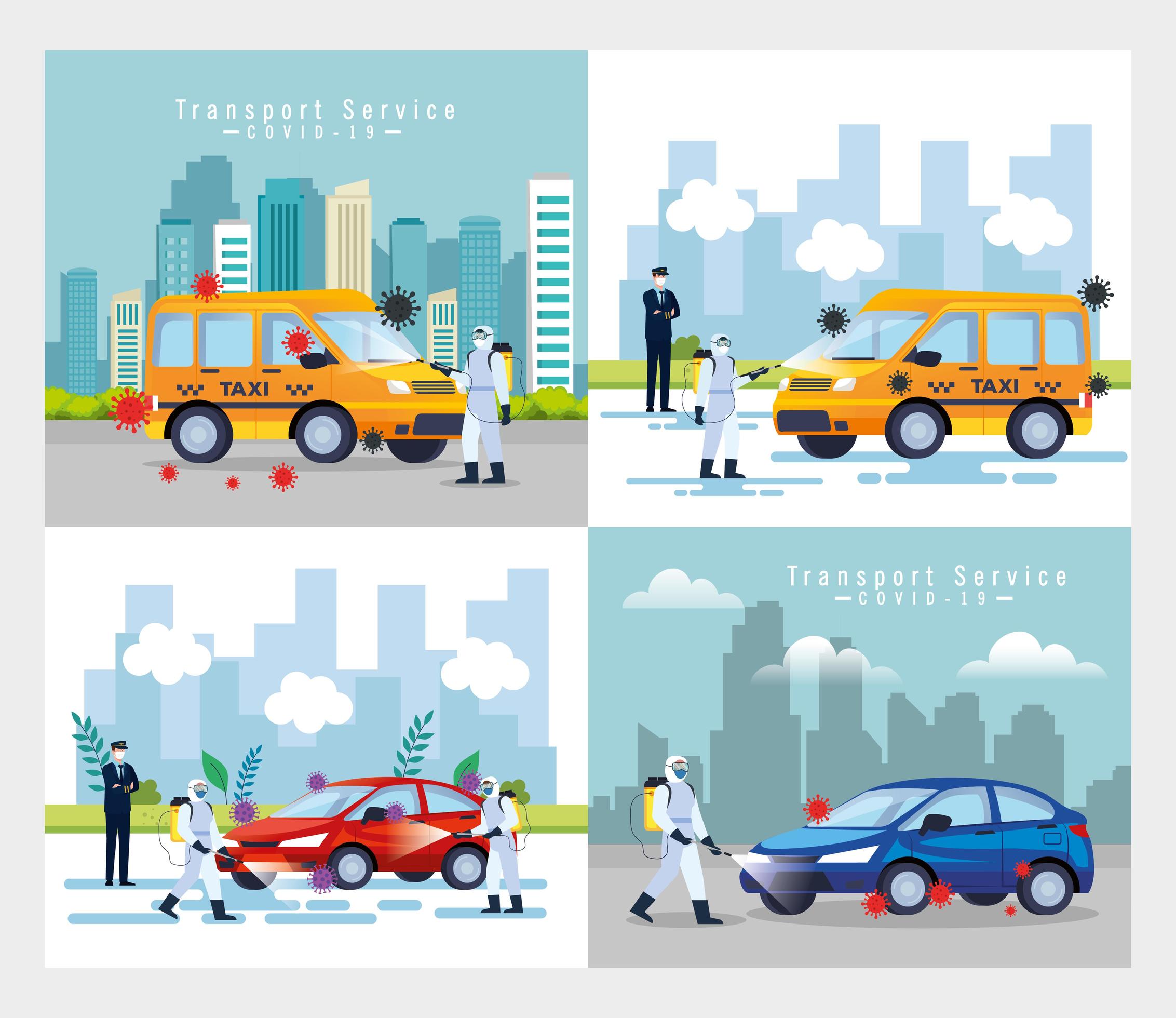 cars disinfection service, prevention coronavirus covid 19, clean