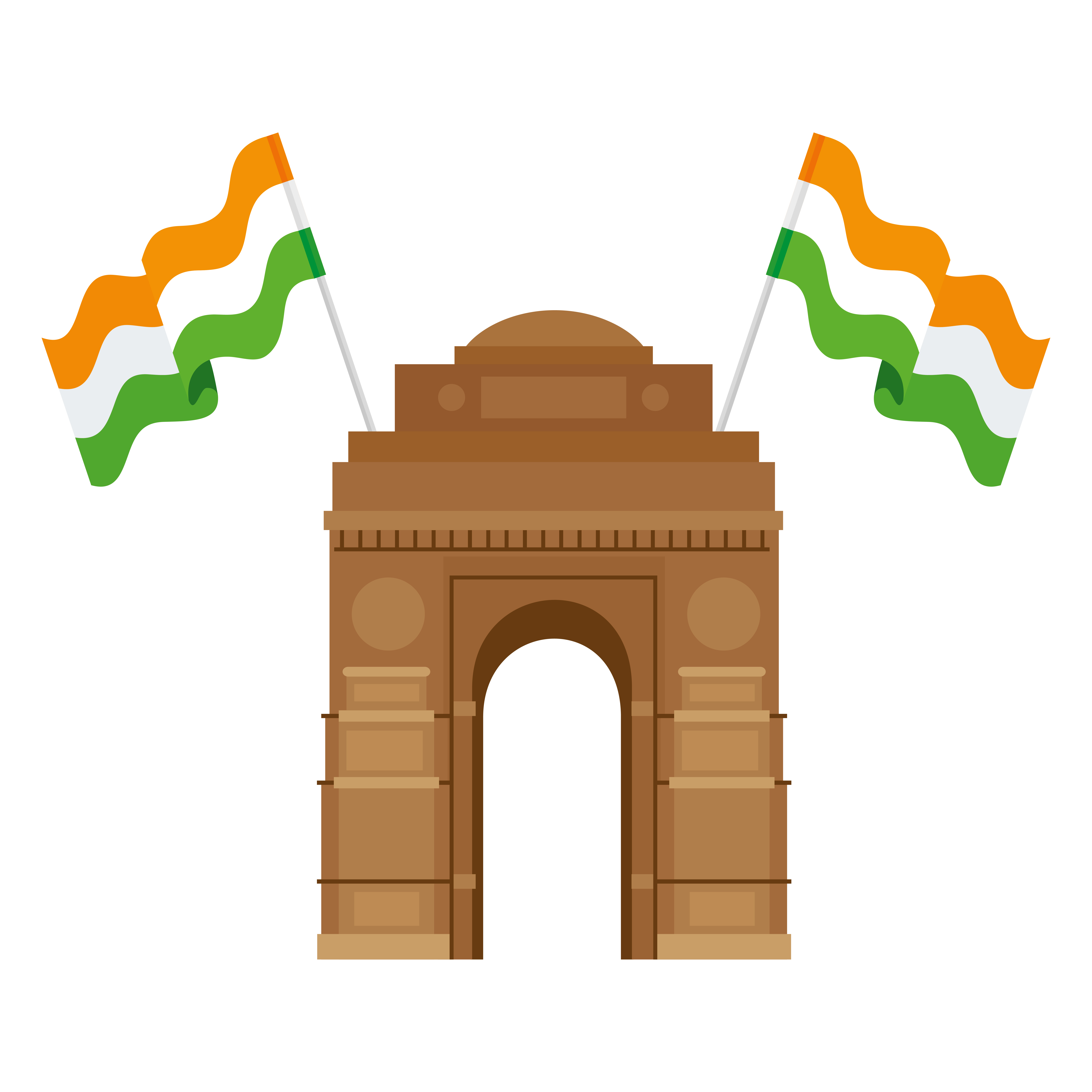 india gate, famous monument with flags of india 1892544 Vector Art at Vecteezy india gate, famous monument with flags of india 1892544 Vector Art at Vecteezy