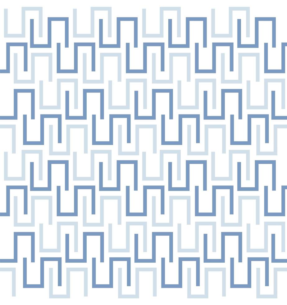 Abstract blue geometric pattern made of tiles vector