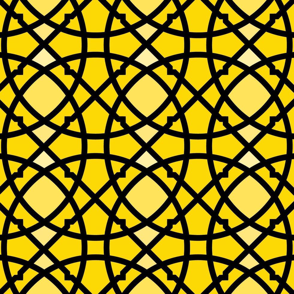 Abstract Geometric Retro Shapes Background Pattern vector