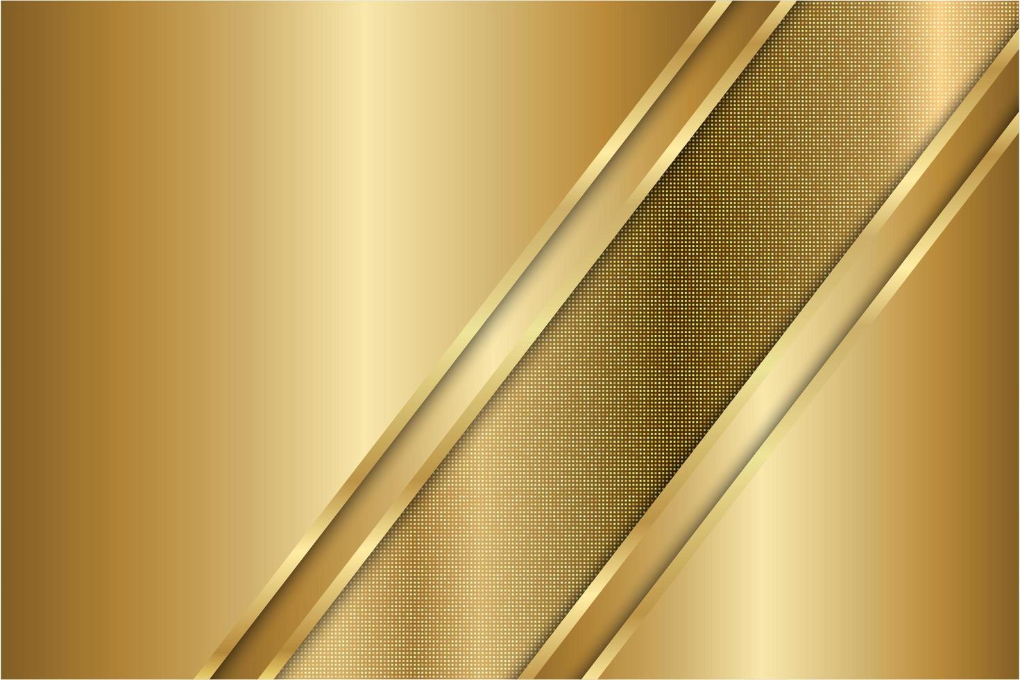 Metallic of gold with golden glitter vector