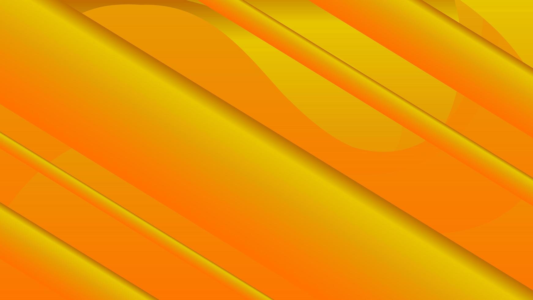 Yellow diagonal stripes abstract background vector