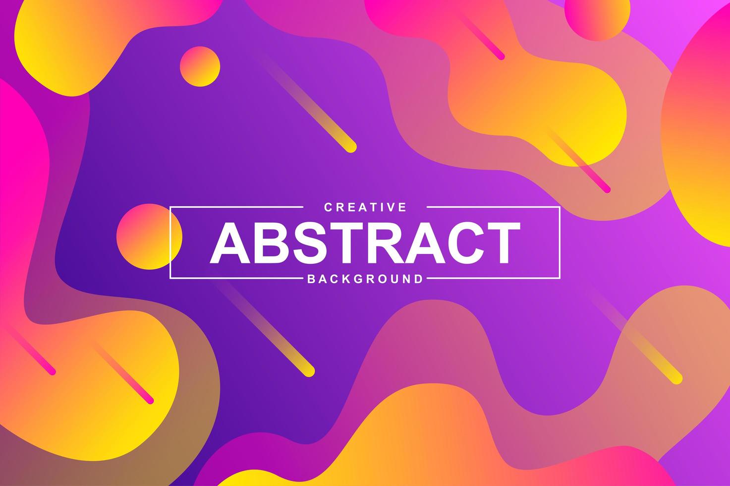 Abstract background design with dynamic liquid shapes. vector