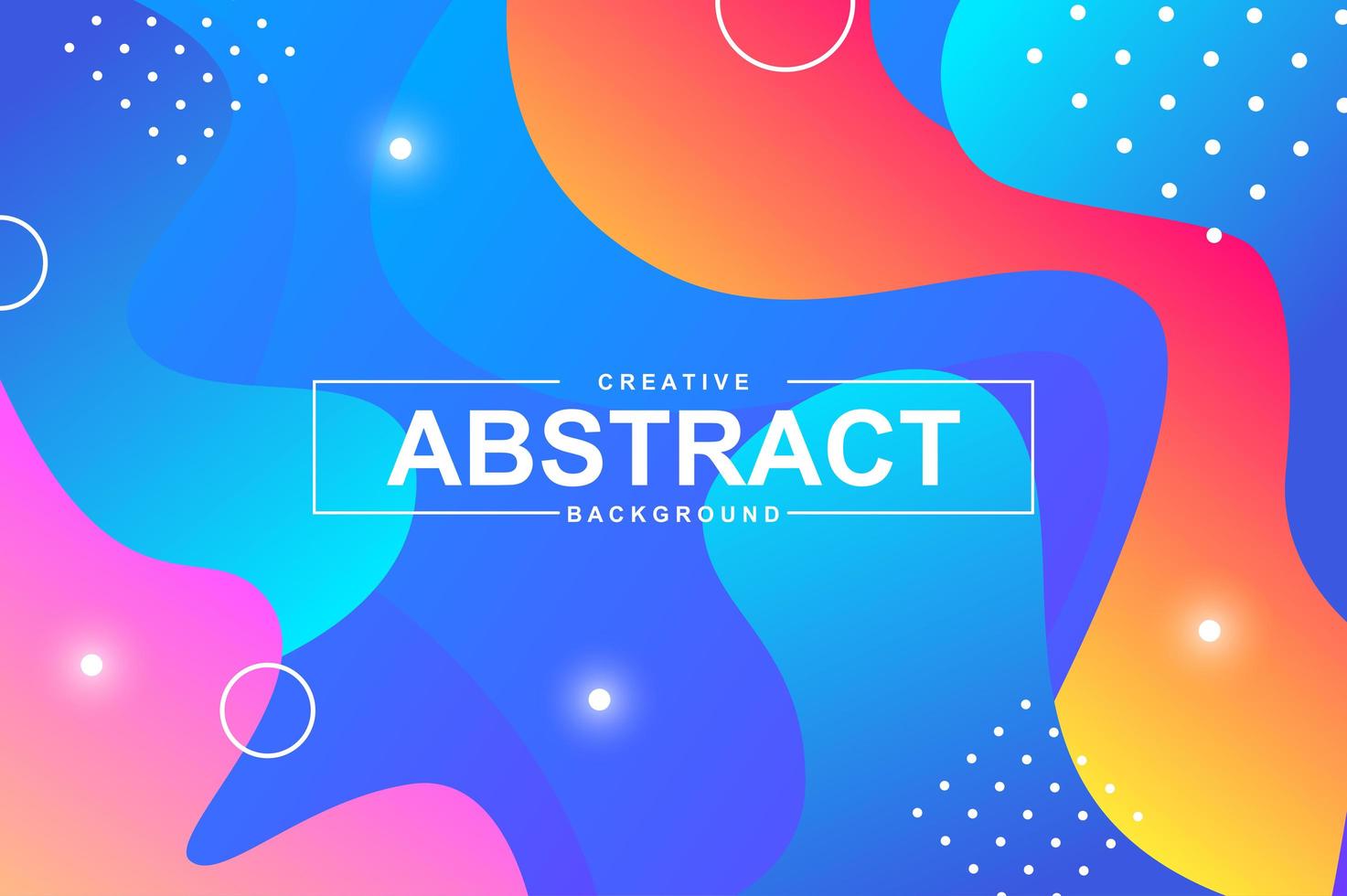 Abstract background design with dynamic liquid shapes. vector