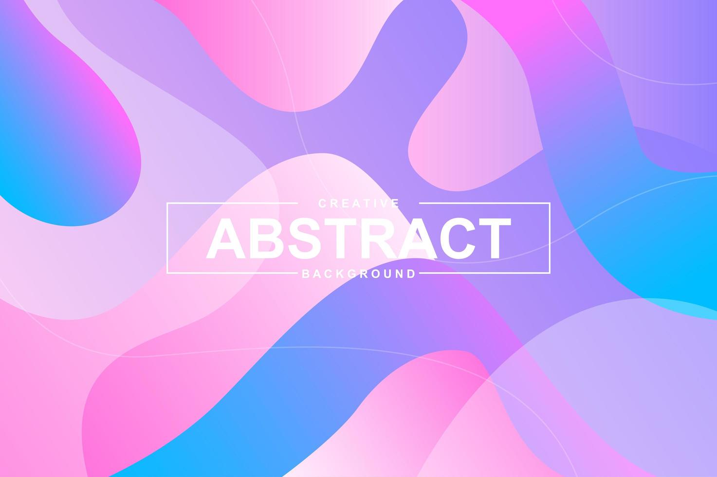 Abstract background design with dynamic liquid shapes. vector