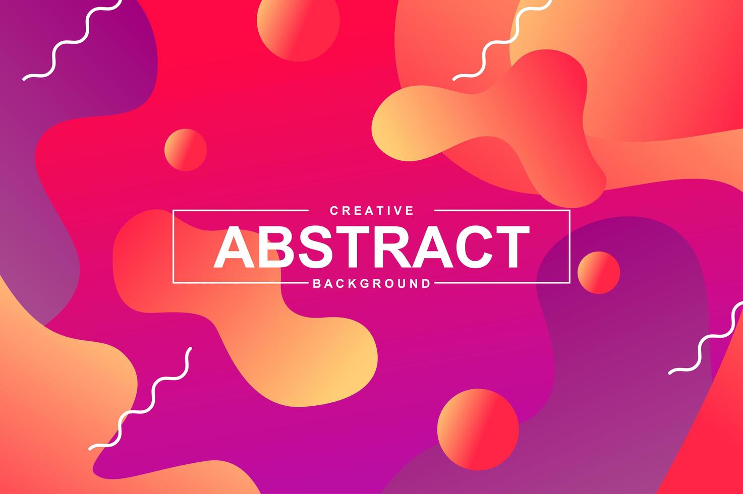 Abstract background design with dynamic liquid shapes. vector