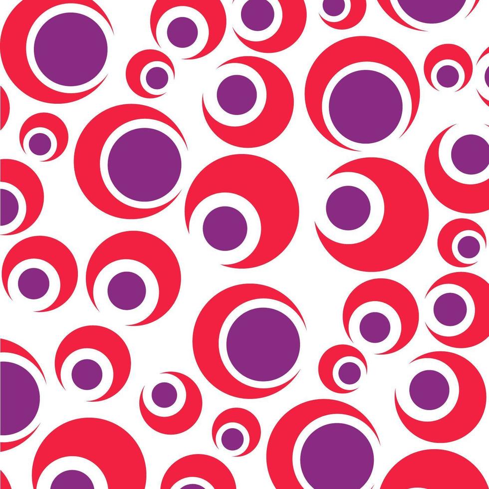 Modern Stylish Circle Dot Pattern vector