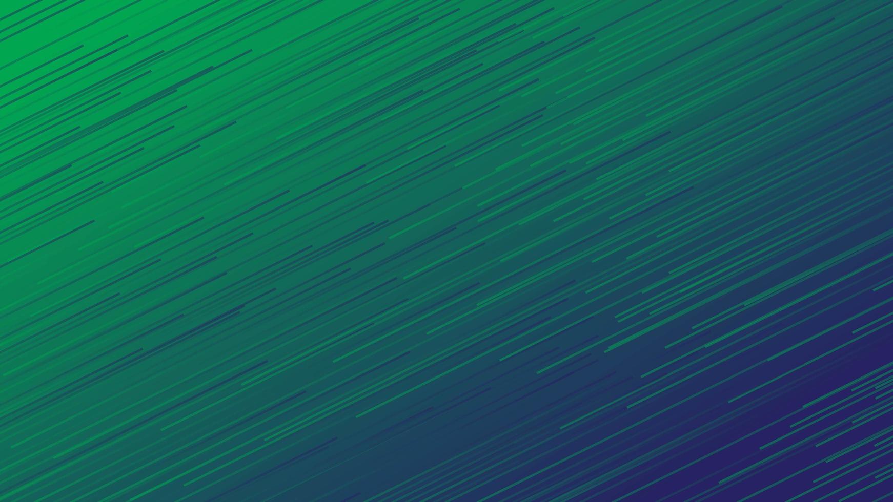 Green blue stripes abstract background vector