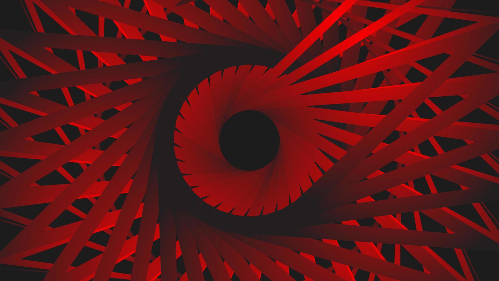 Dark red kaleidoscope abstract background vector