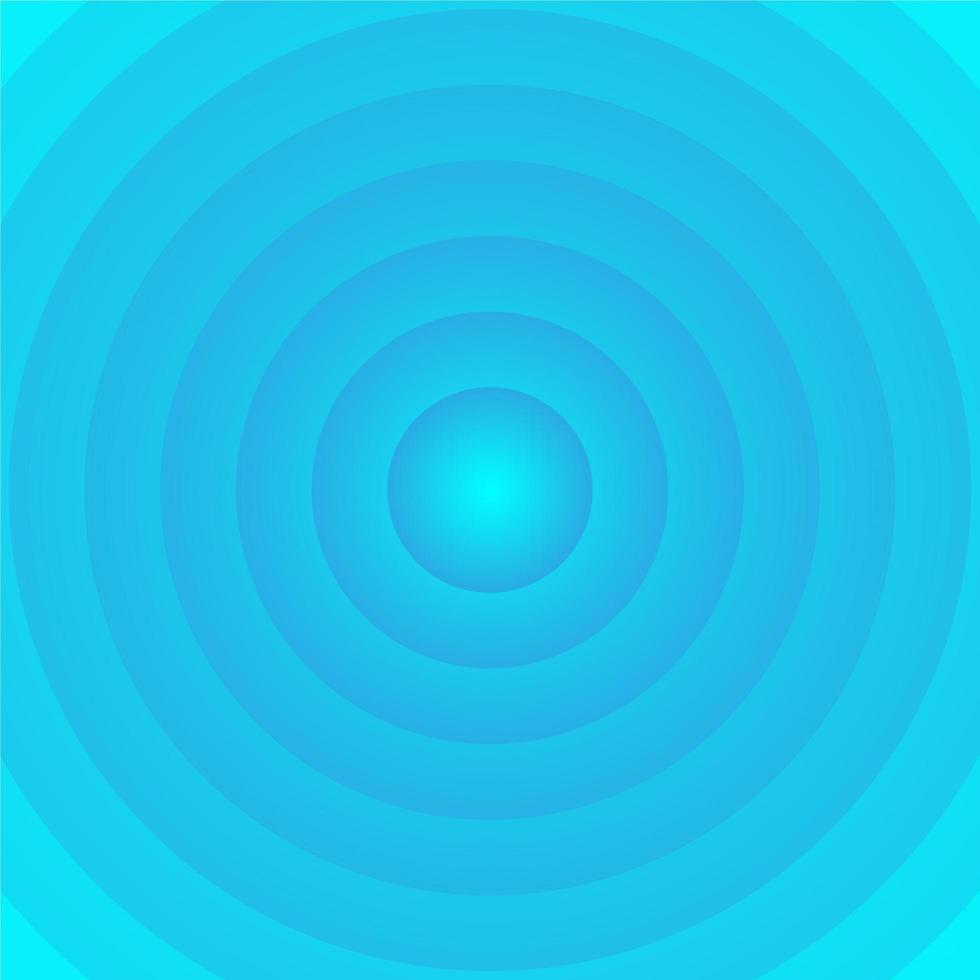 ilusión de círculo abstracto azul cielo vector