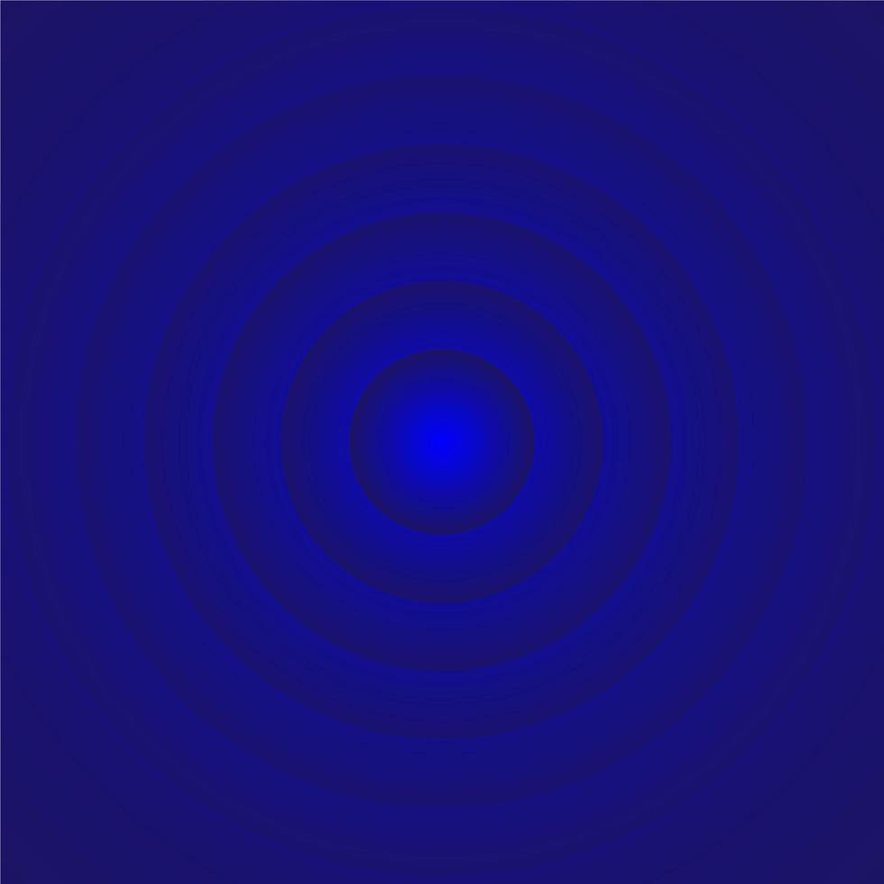 Blue abstract circle illusion vector