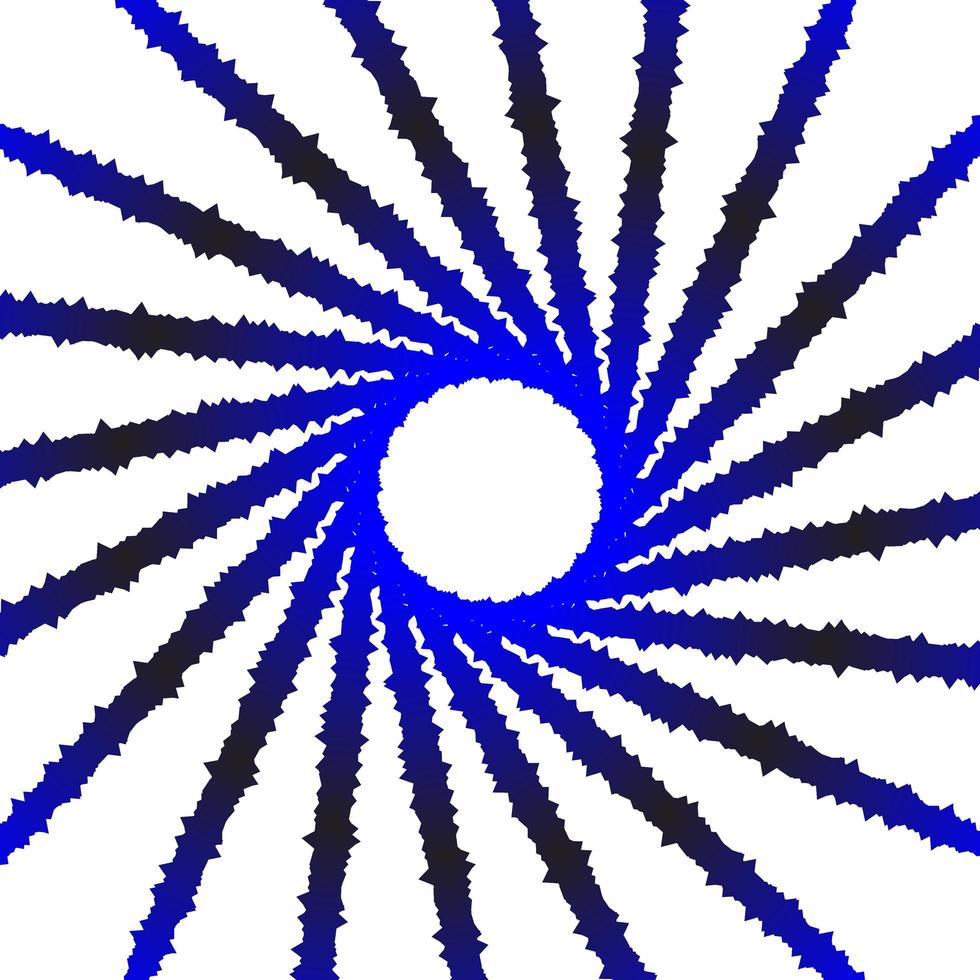 Dark blue circle geometric lines vector
