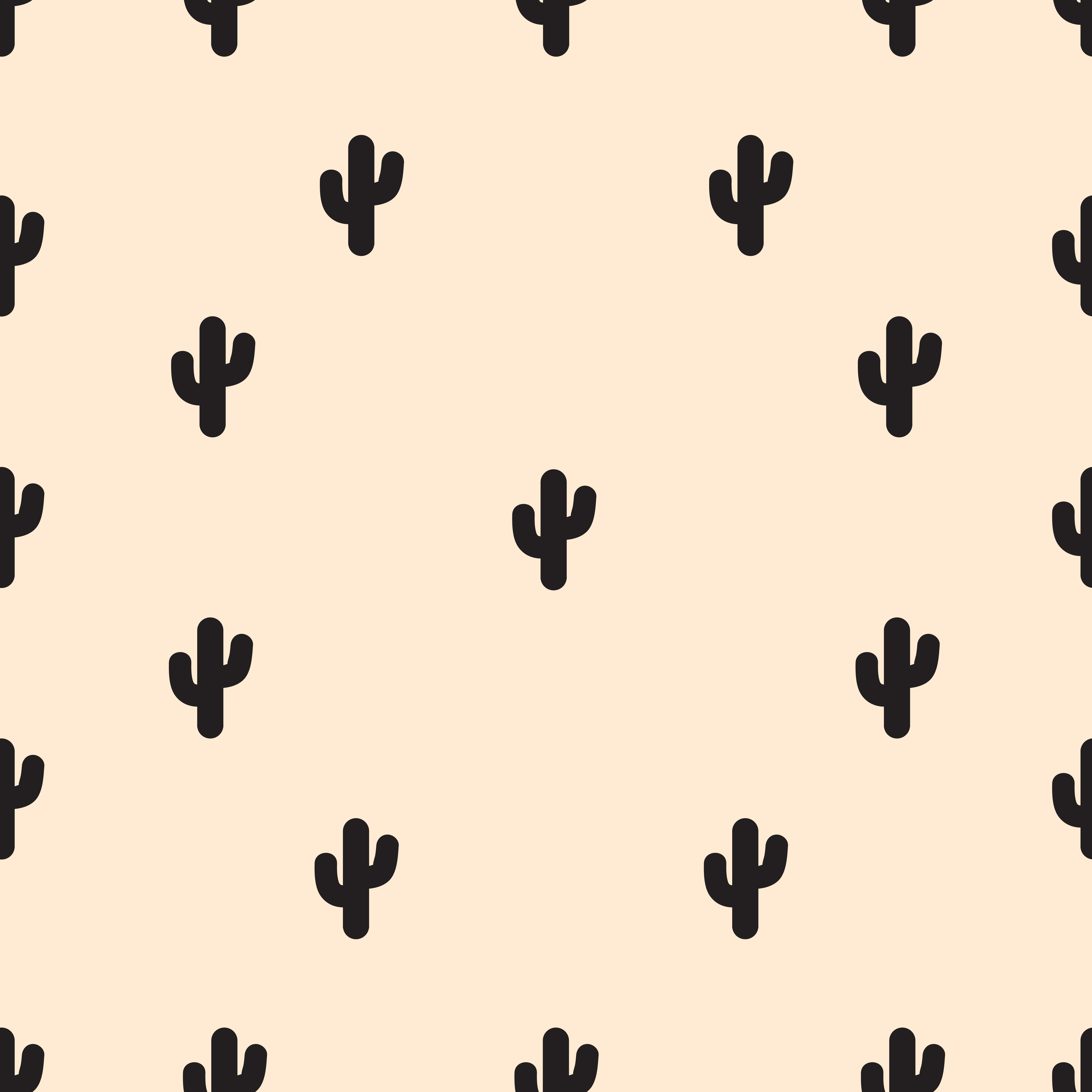 cactus Seamless pattern repeat wallpaper 1895179 Vector Art at Vecteezy