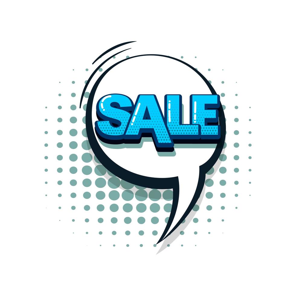 Comic text collection sound effects pop art style vector