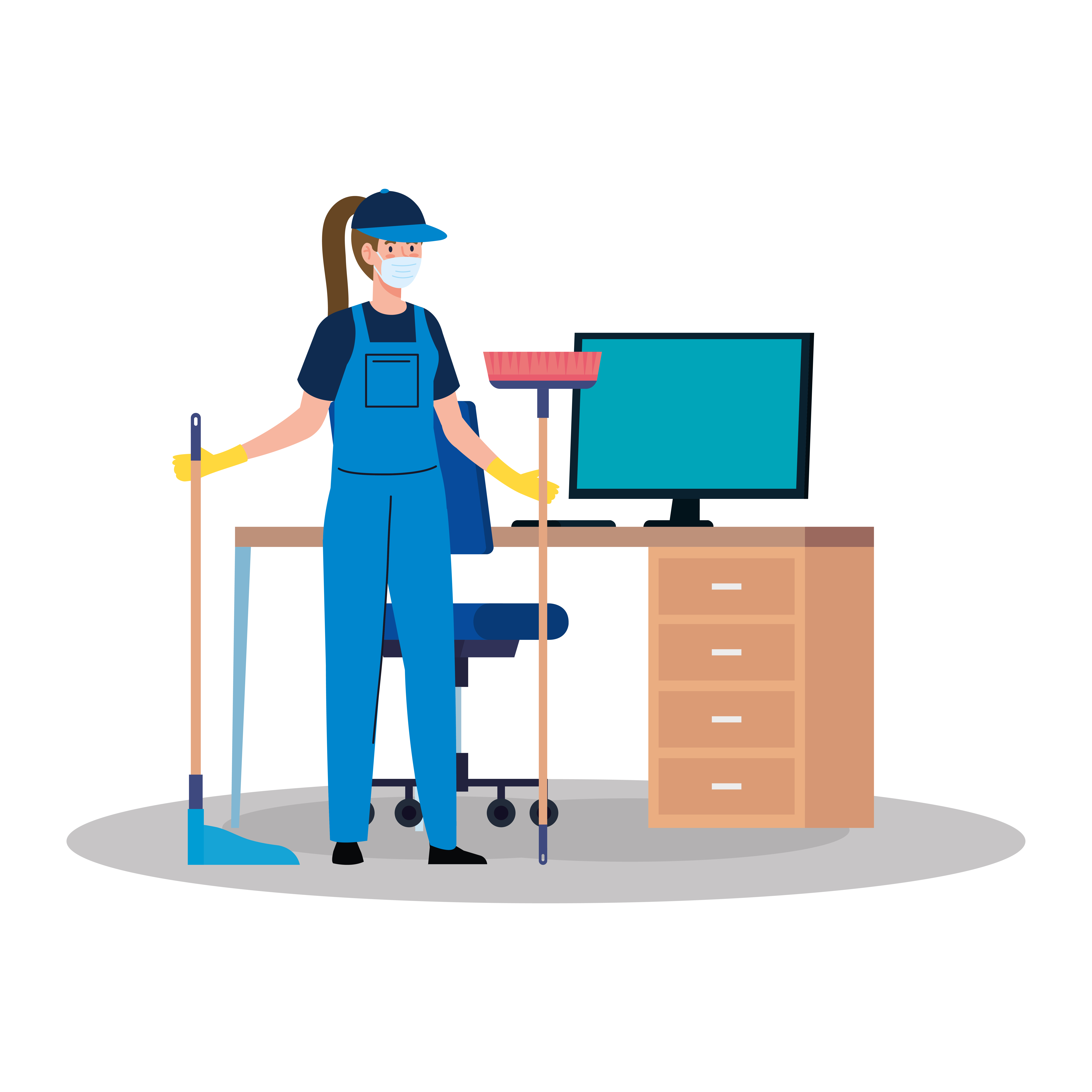 Office Cleaning Vector Art, Icons, and Graphics for Free Download