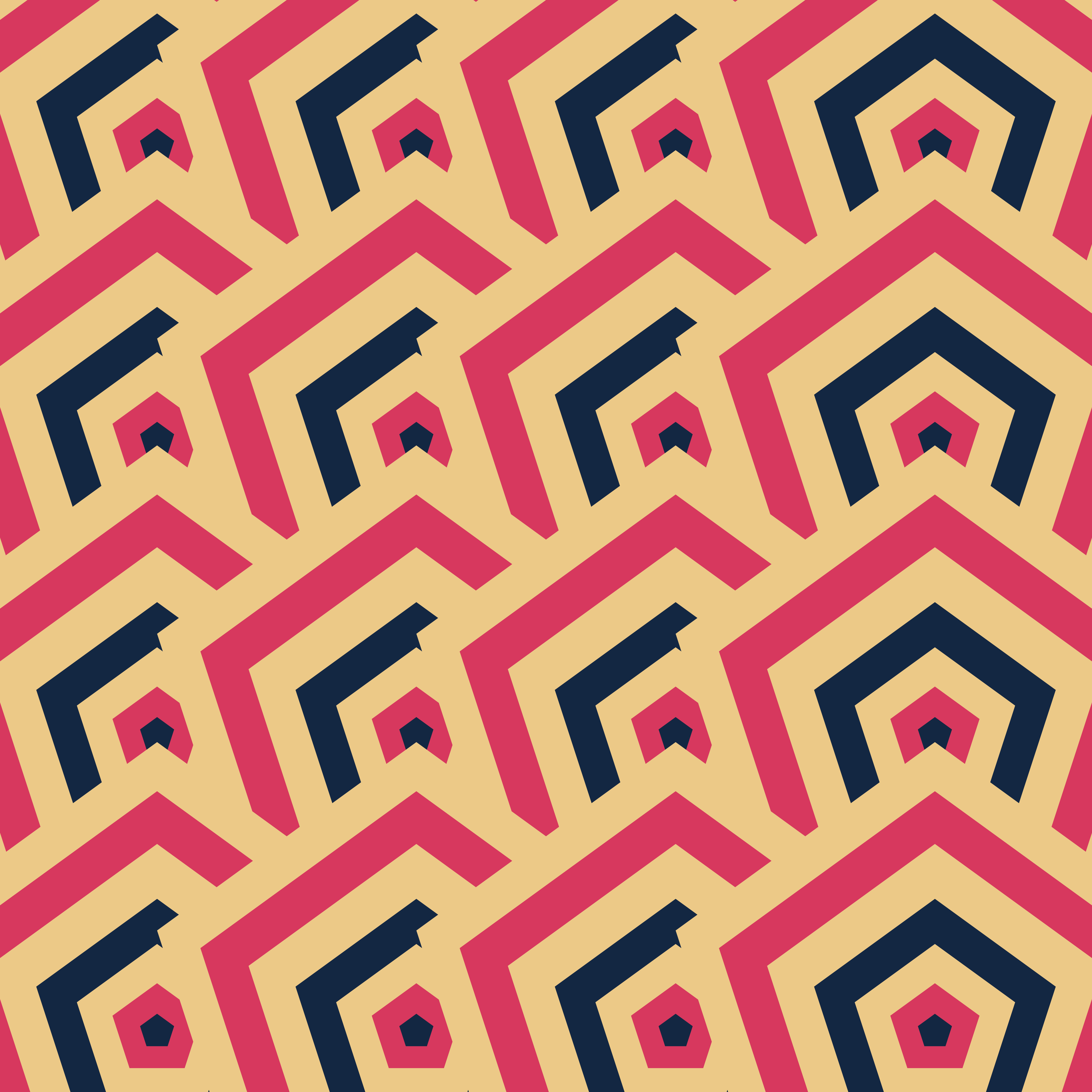 Retro geometric pattern vector, abstract retro background pattern