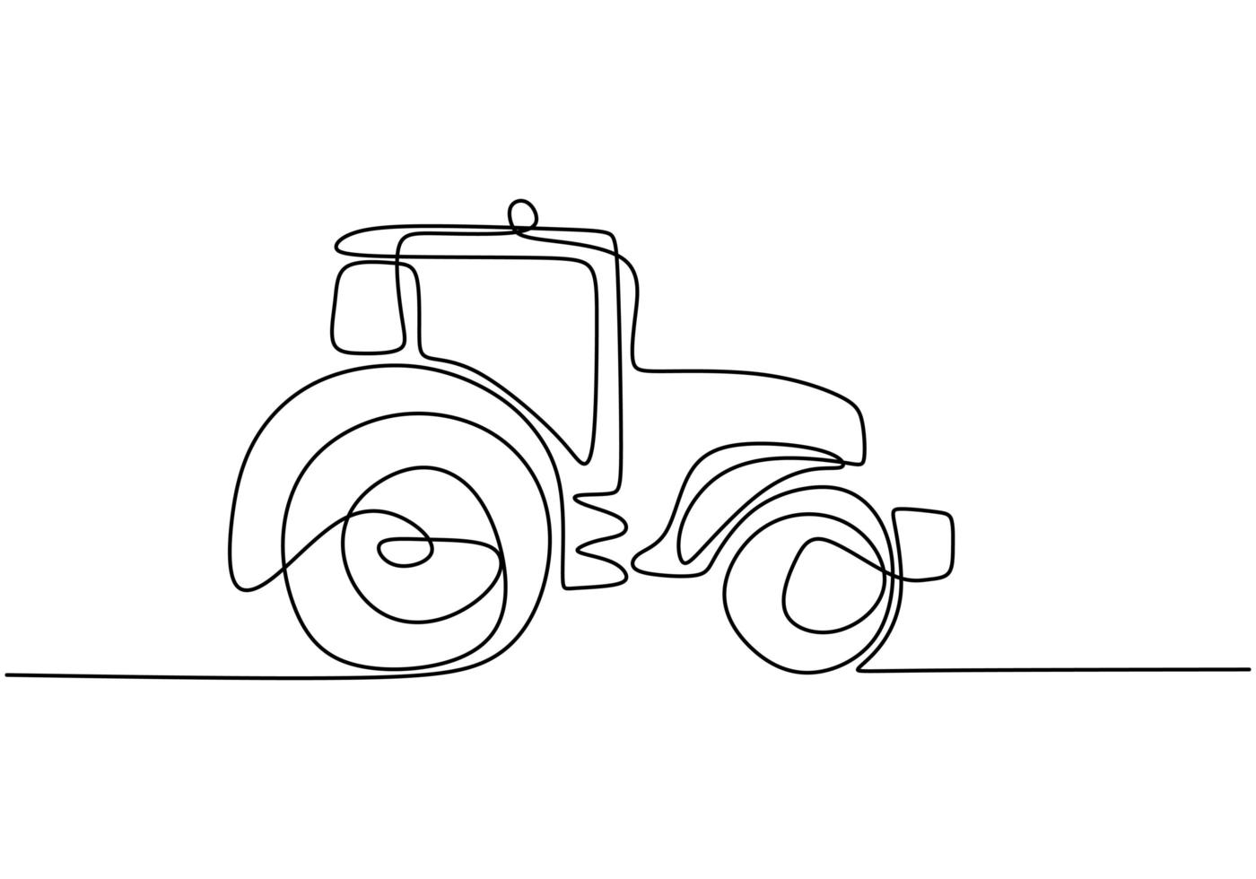 Continuous line drawing of vintage racing car driving on dusty road. Old retro vintage auto car. vector