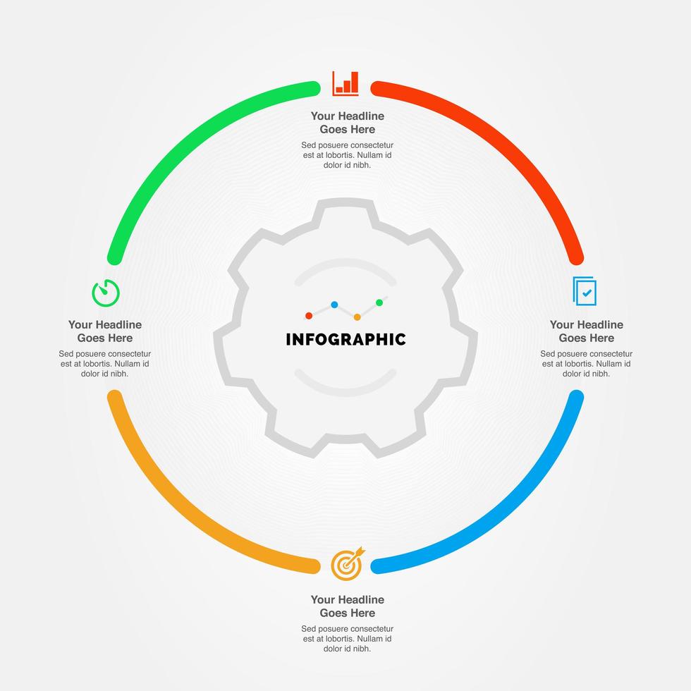 Business Infographic Template vector