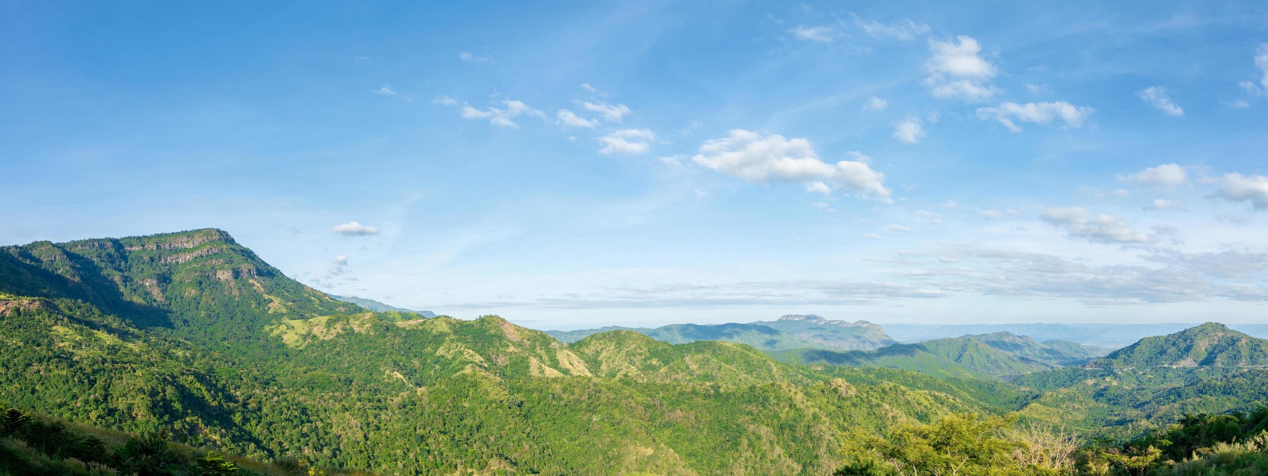 Landscape at the Khao Kho mountain photo