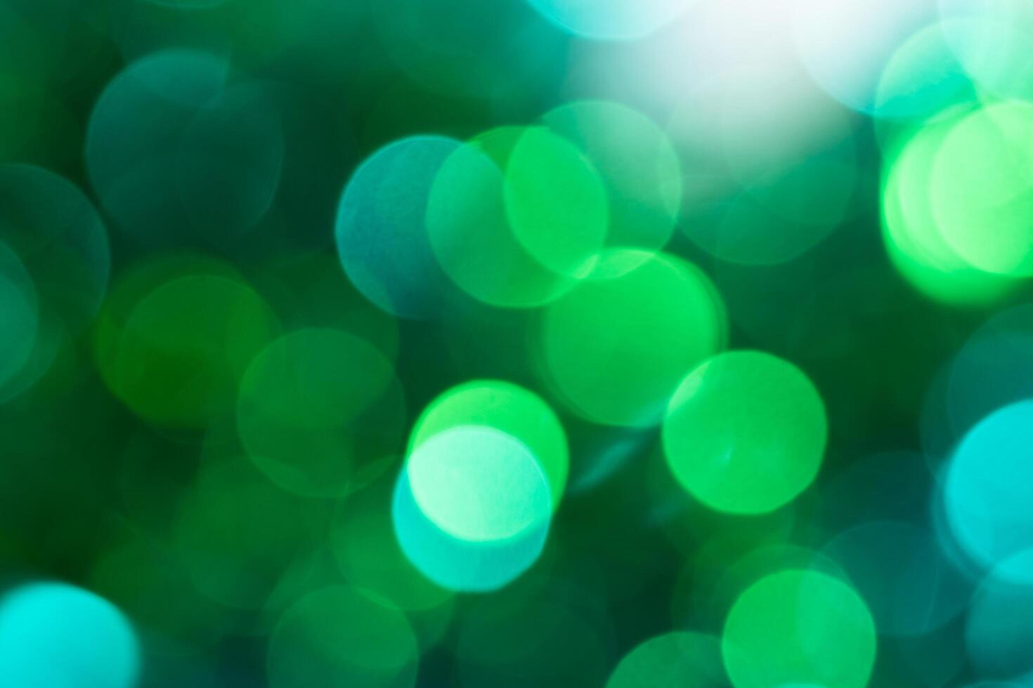 Green bokeh background photo