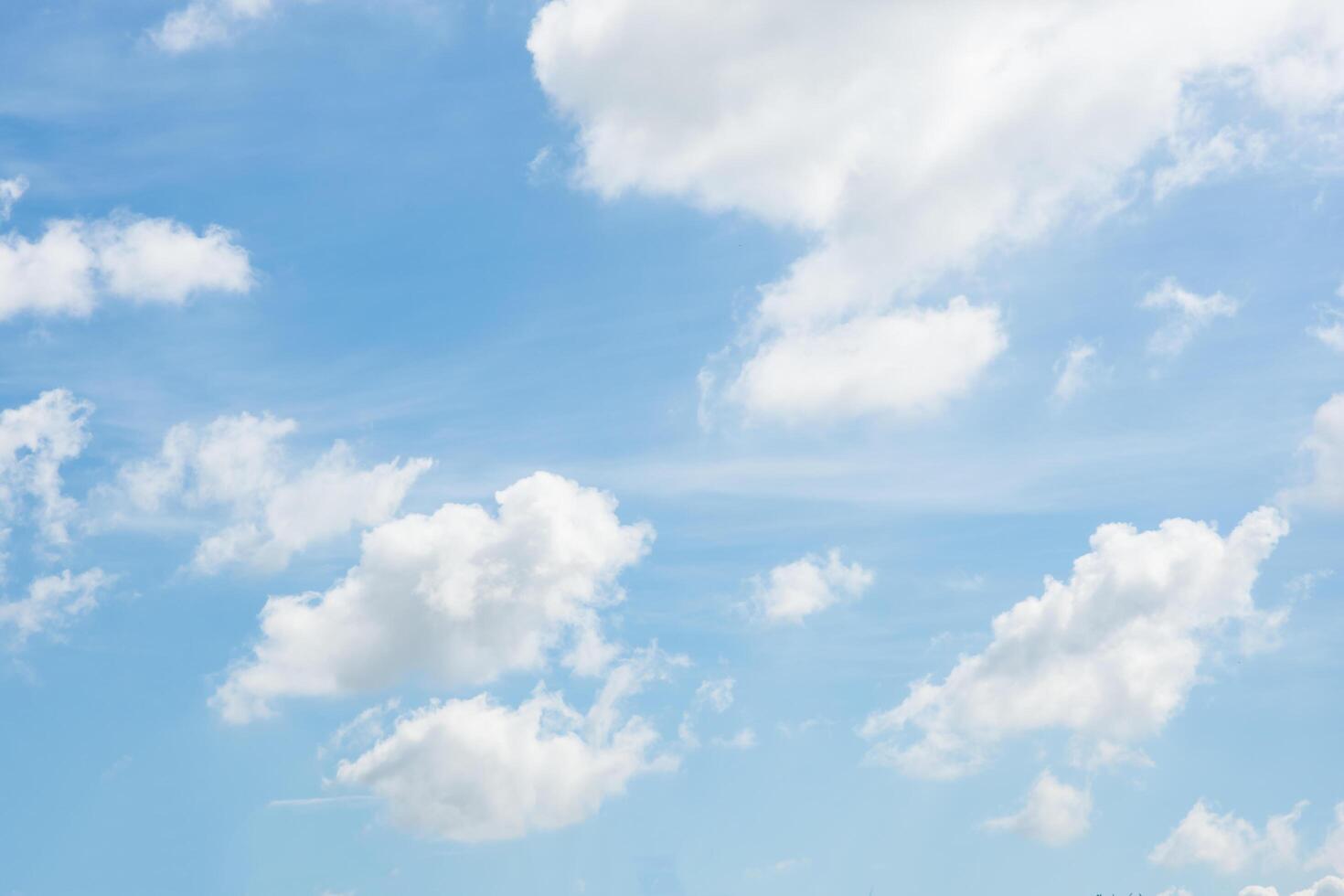 nubes en el cielo foto