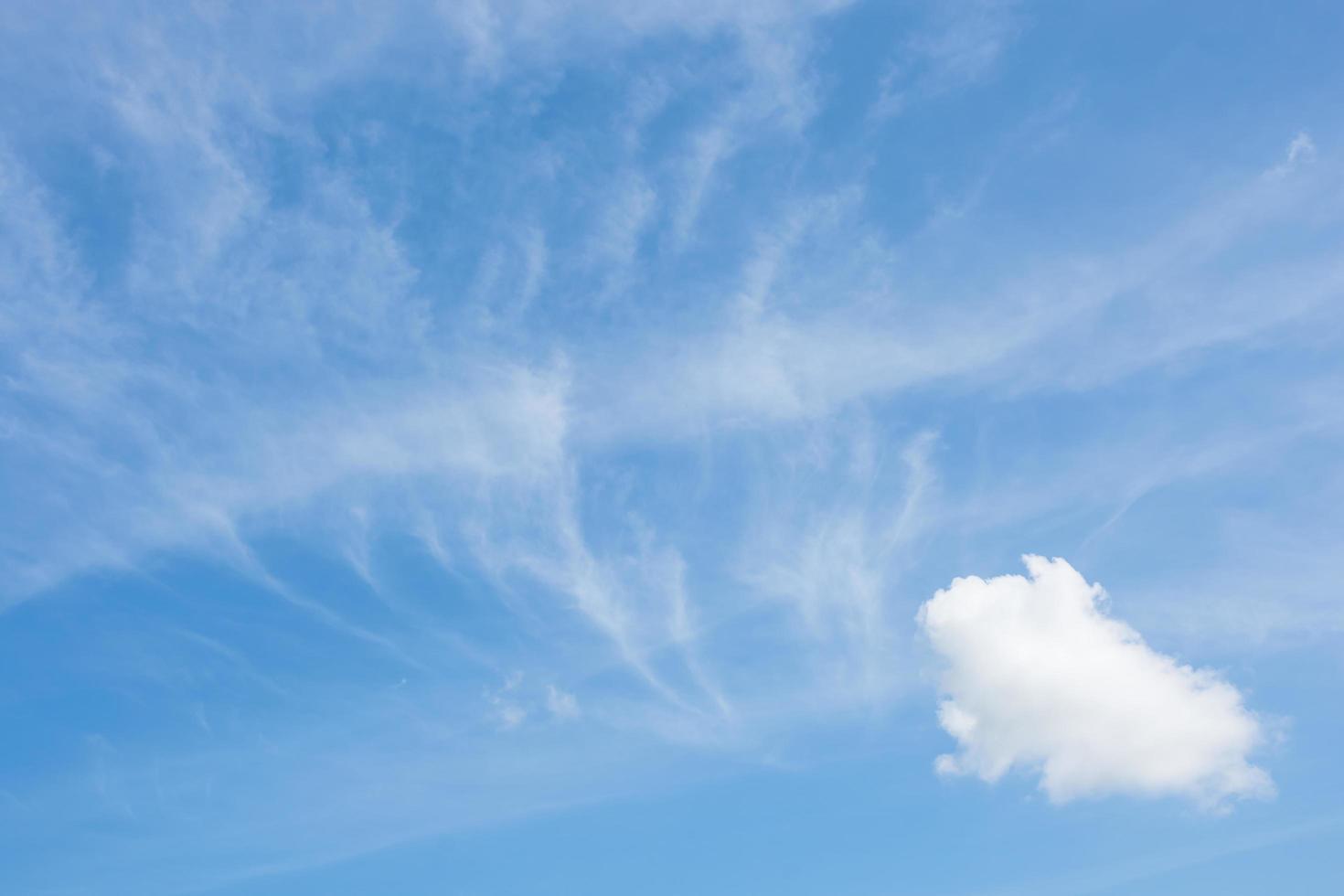 cielo y nubes foto