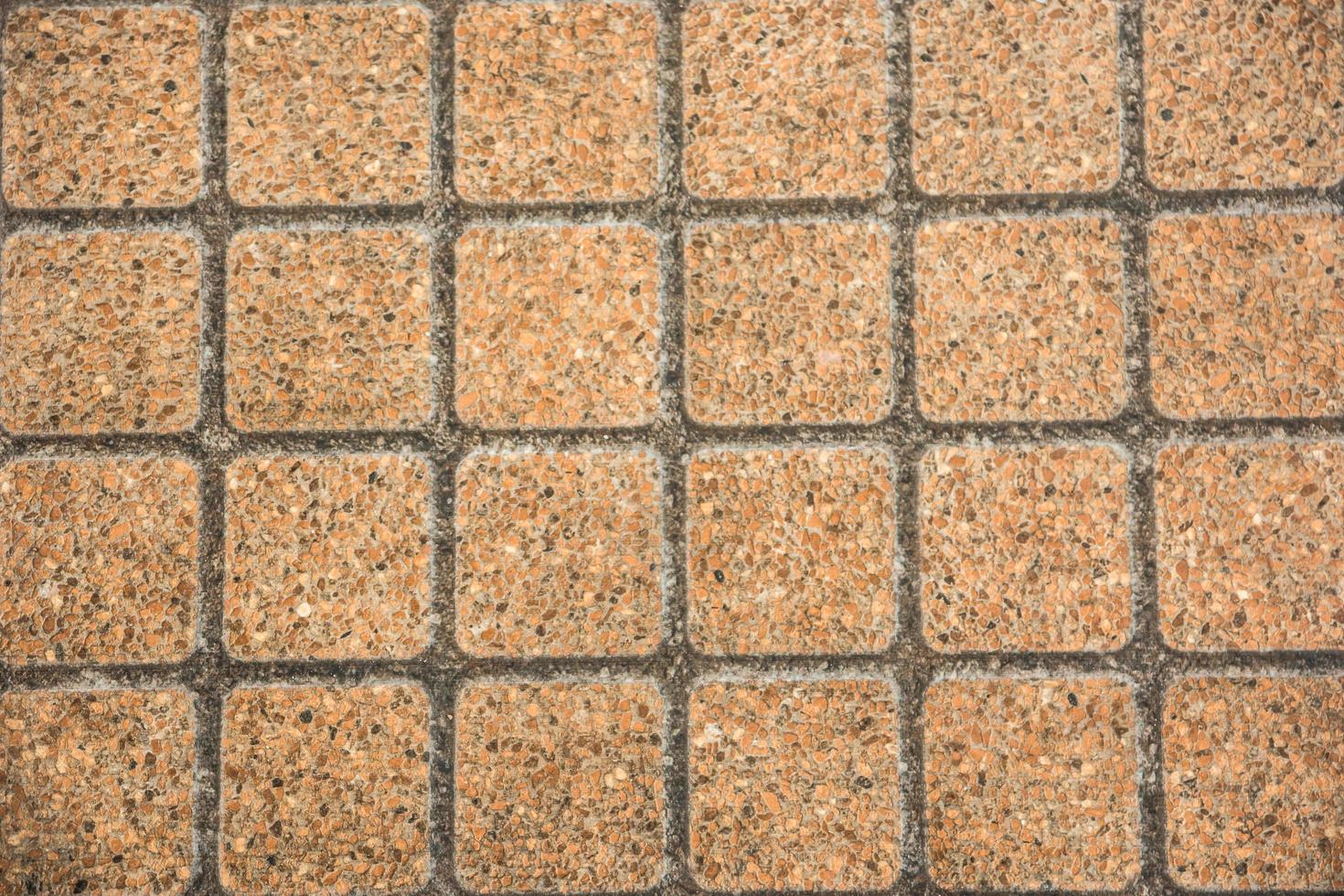 Brown brick flooring photo