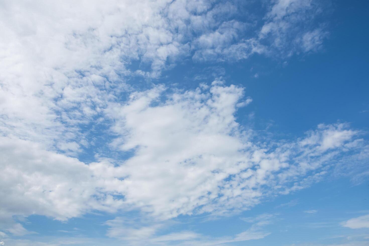 Blue sky and clouds photo