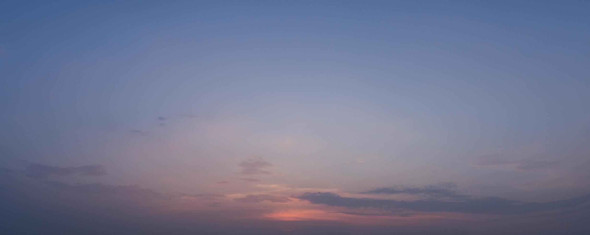 Clouds in the sky photo