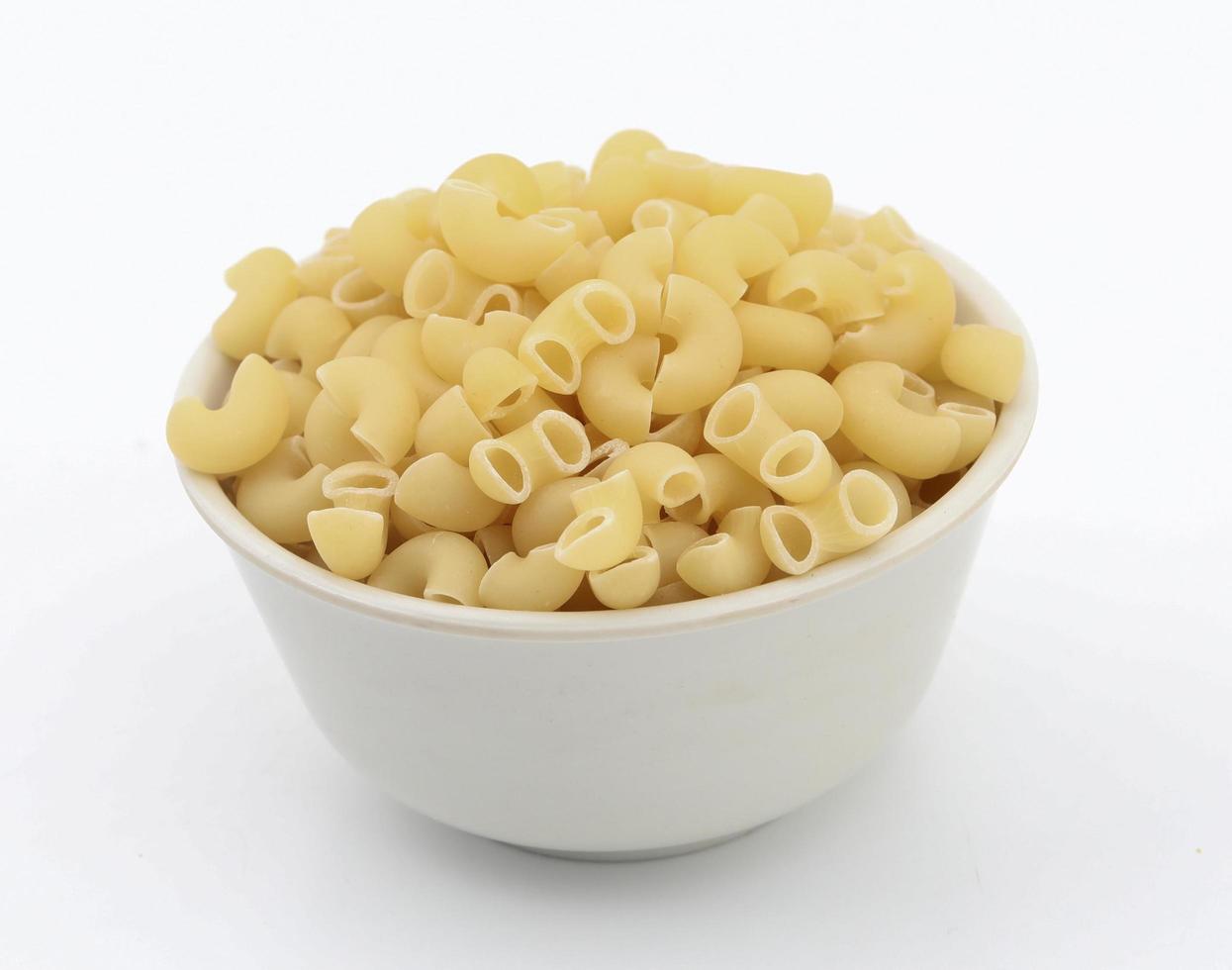 Fresh and healthy raw pasta photo